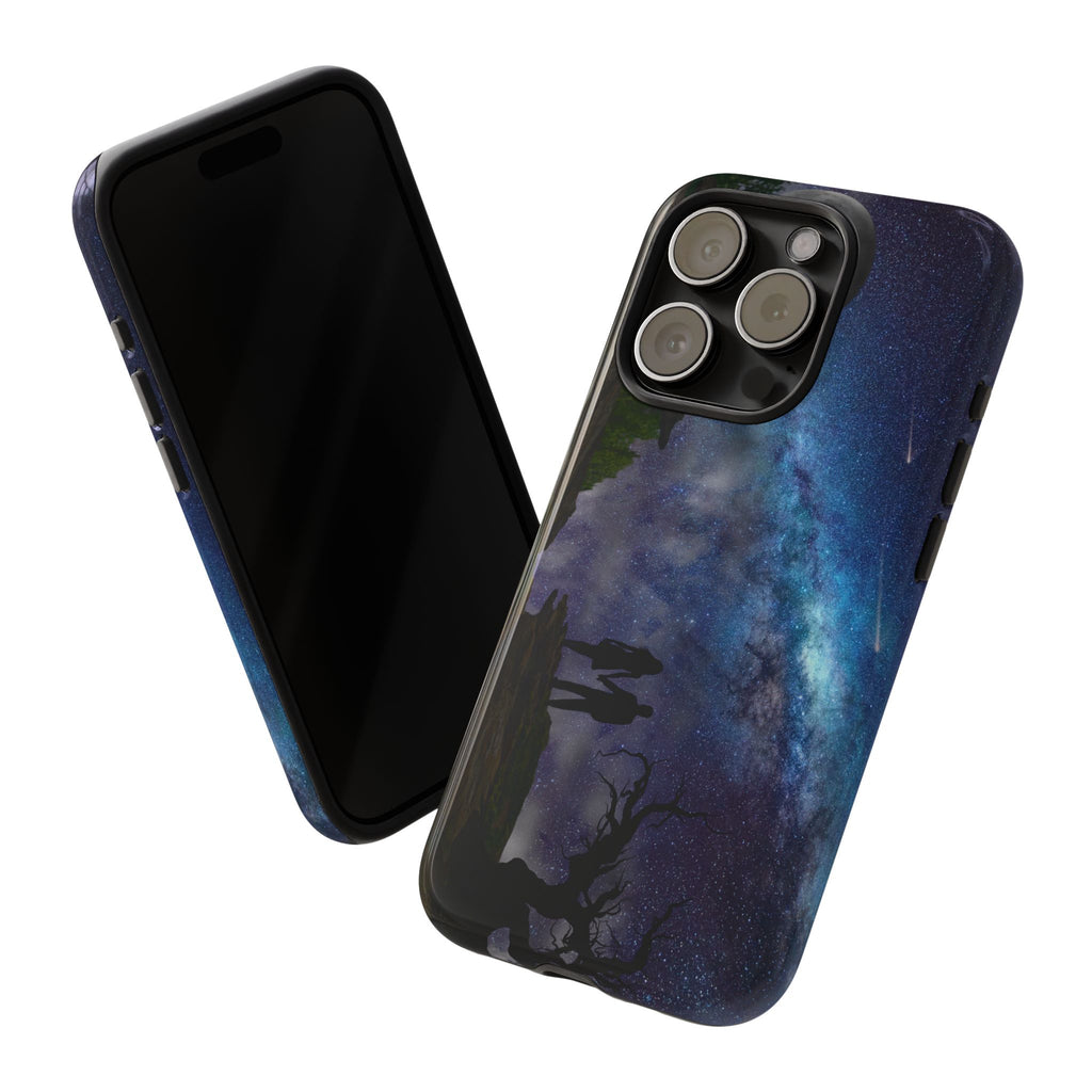 Starlit Galaxy Couples IPhone Case