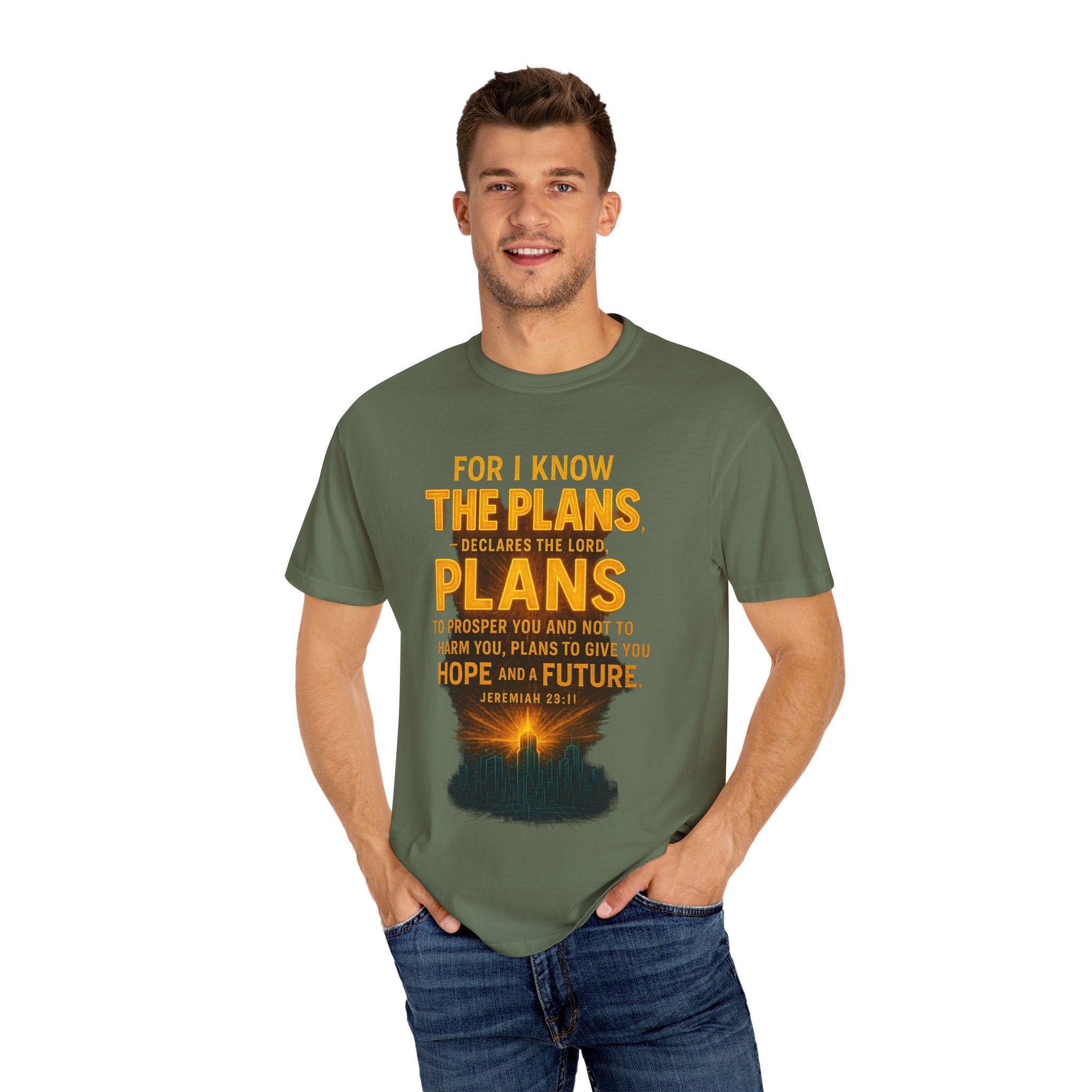 Garments of the Bible Unisex t-shirt Jeremiah 23:11