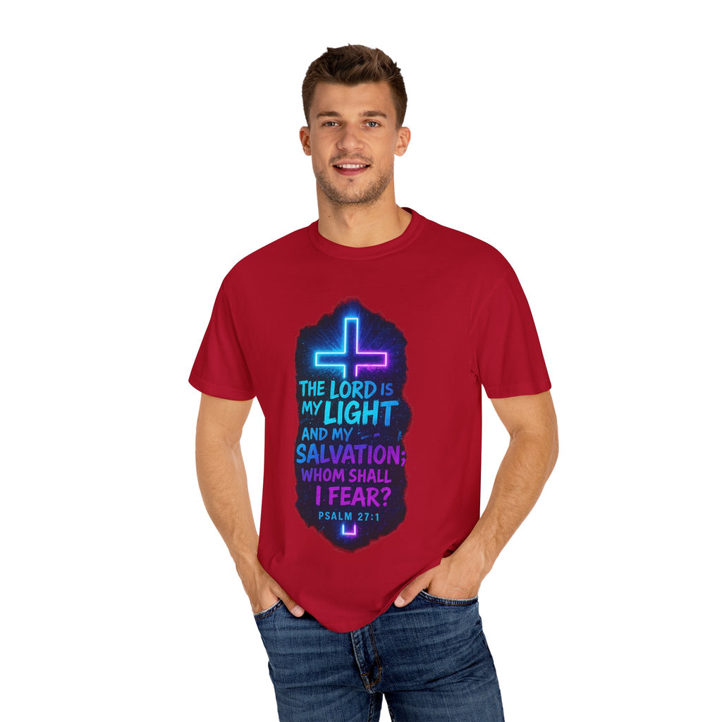 Garments of the Bible Unisex T-shirt Psalm 27:1