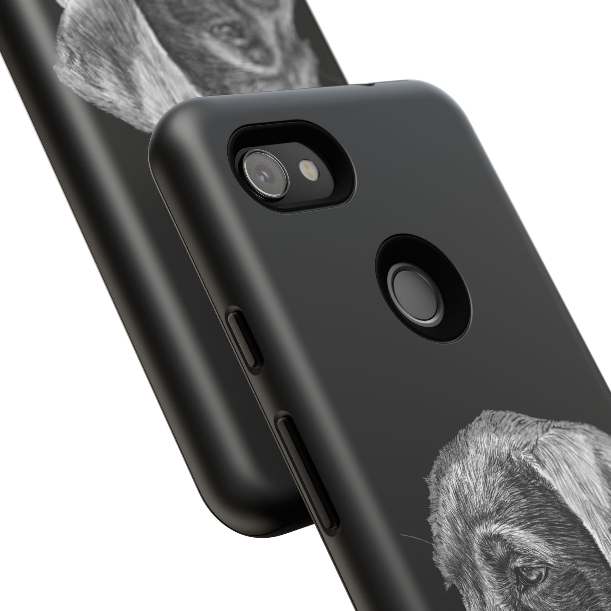 Custom Phone Case for Dog Lovers, Tough Cases with Labrador Design, Pet Owner Gift, Personalized Phone Cover, Animal Art Case