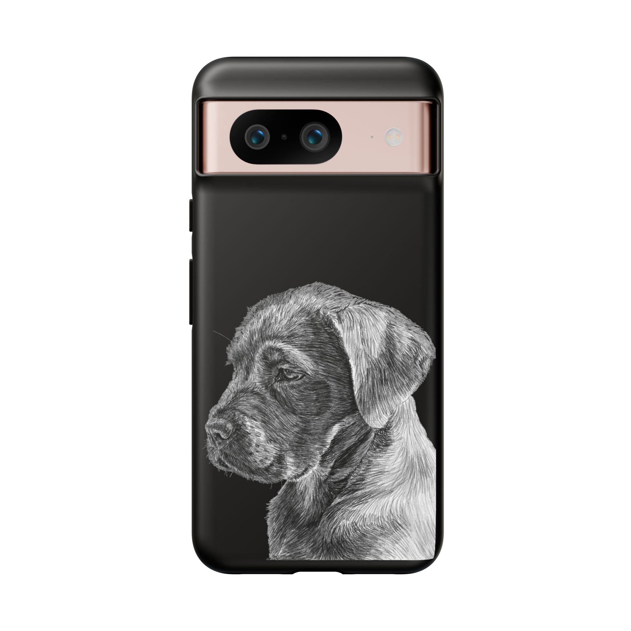Custom Phone Case for Dog Lovers, Tough Cases with Labrador Design, Pet Owner Gift, Personalized Phone Cover, Animal Art Case