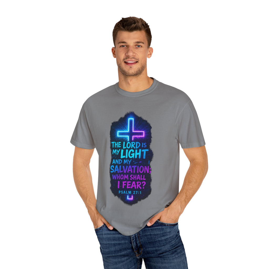 Garments of the Bible Unisex T-shirt Psalm 27:1