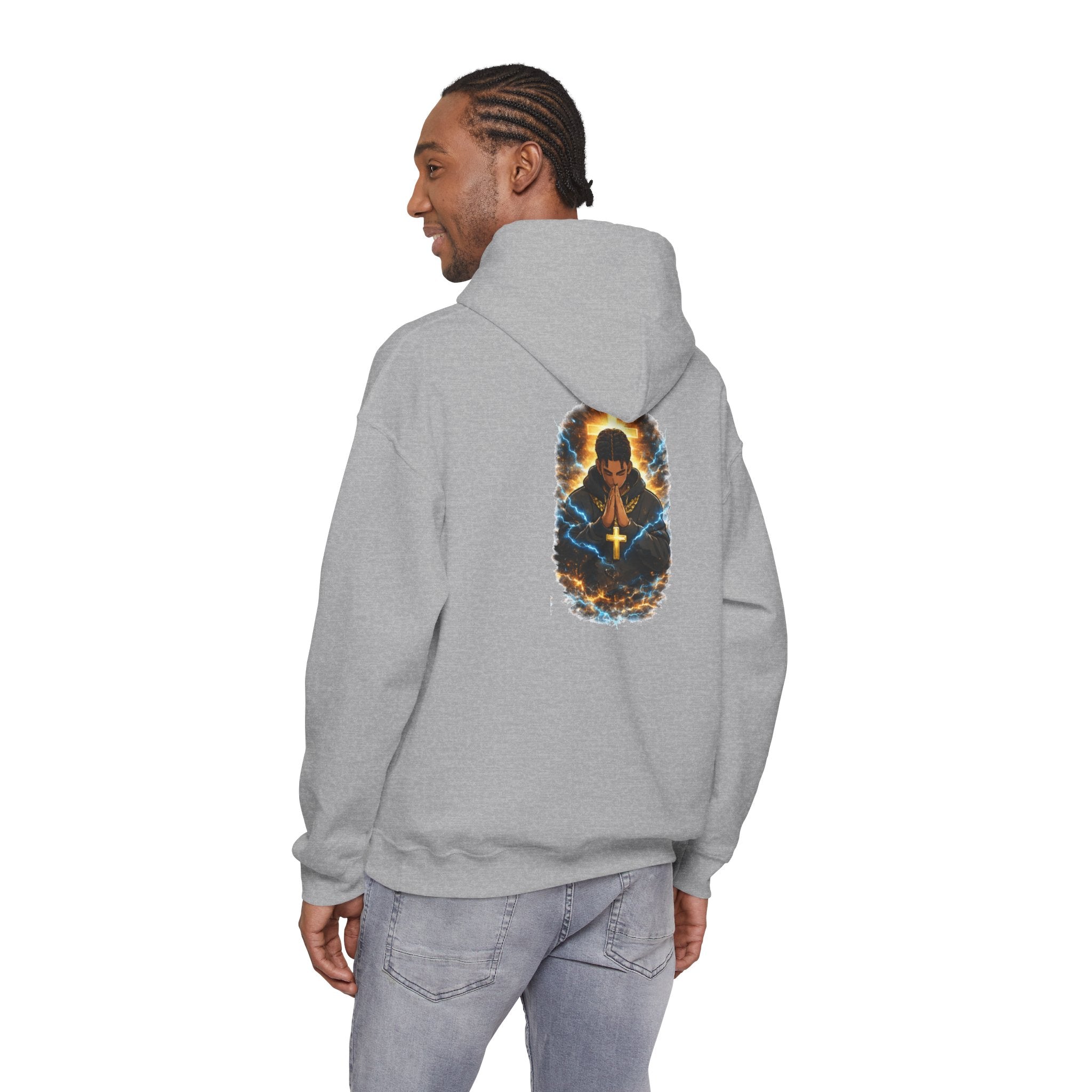 K1ng_Jen Praying hands icon Hoodie