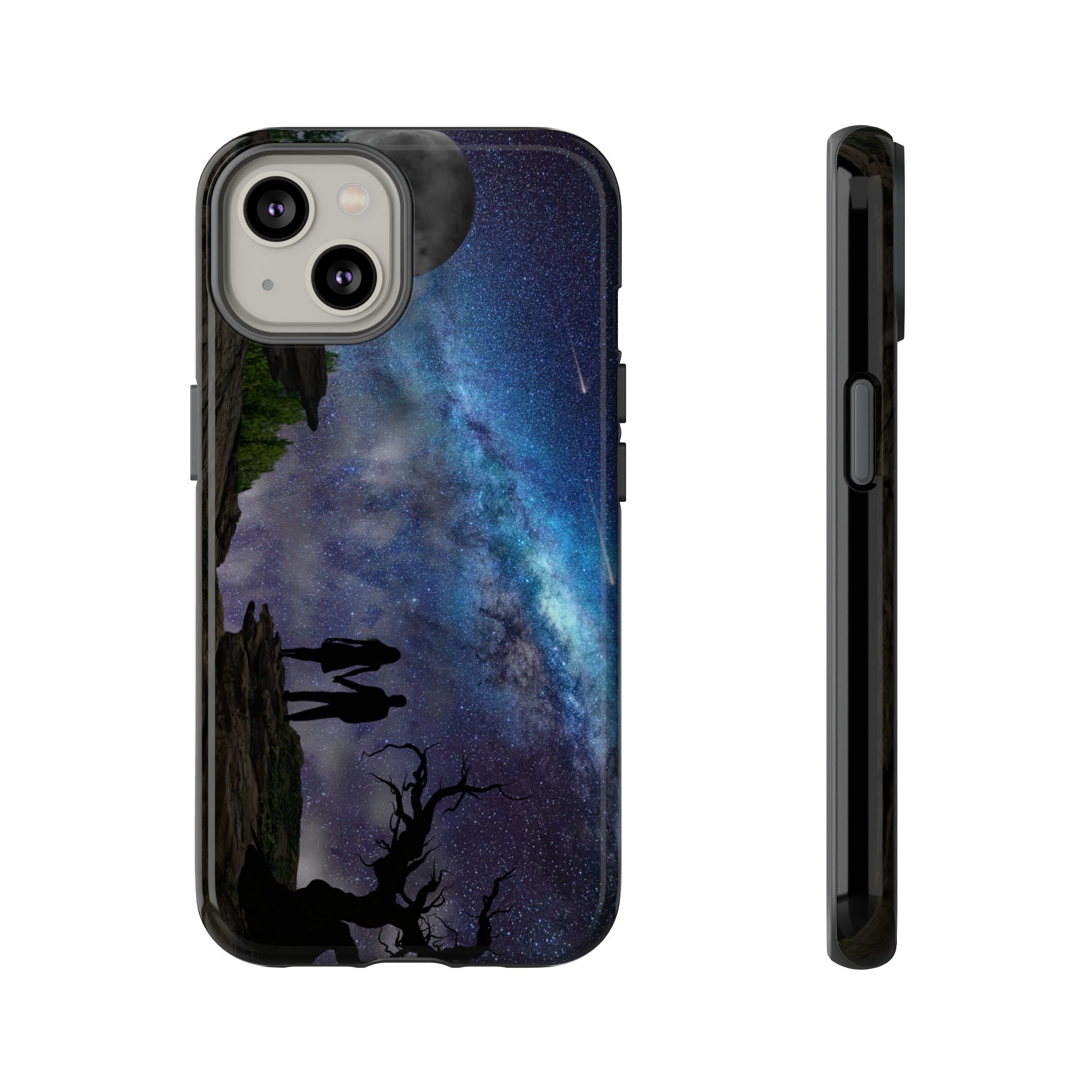 Starlit Galaxy Couples IPhone Case