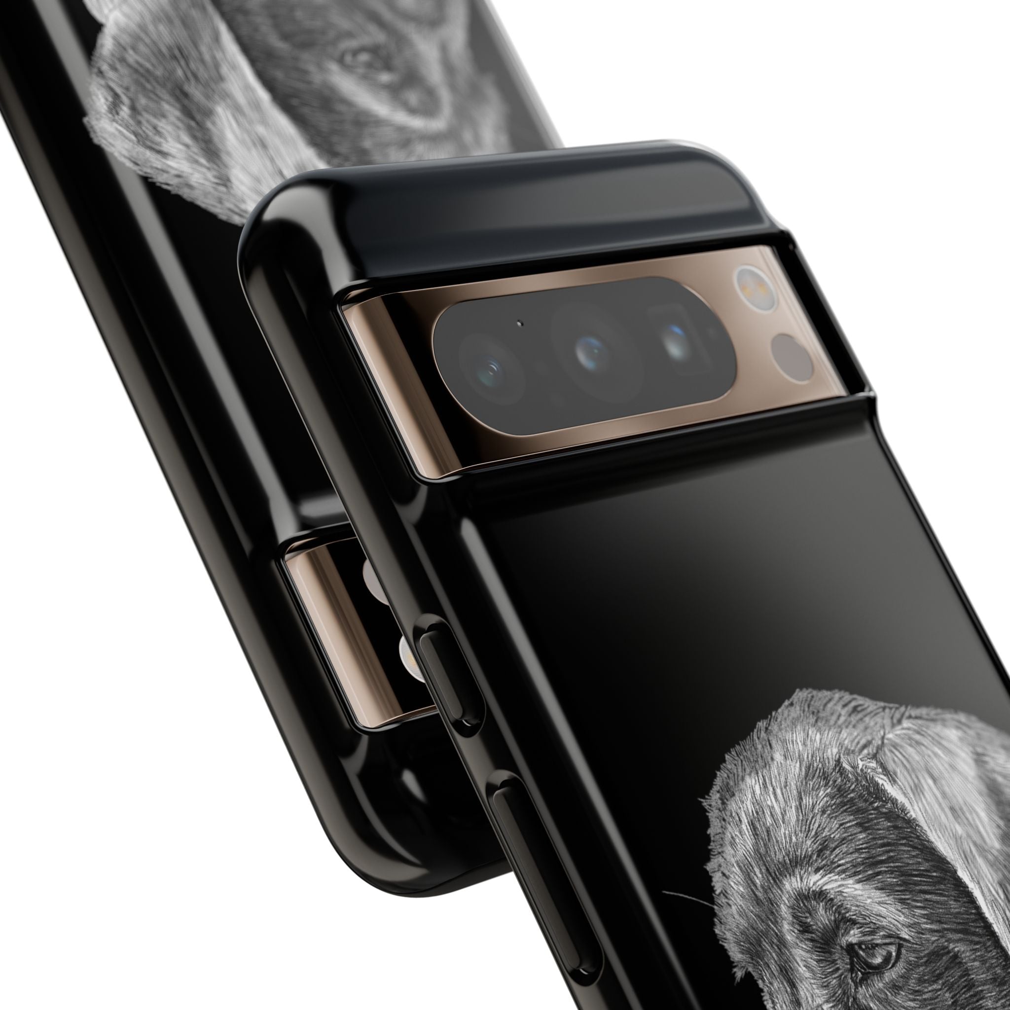 Custom Phone Case for Dog Lovers, Tough Cases with Labrador Design, Pet Owner Gift, Personalized Phone Cover, Animal Art Case