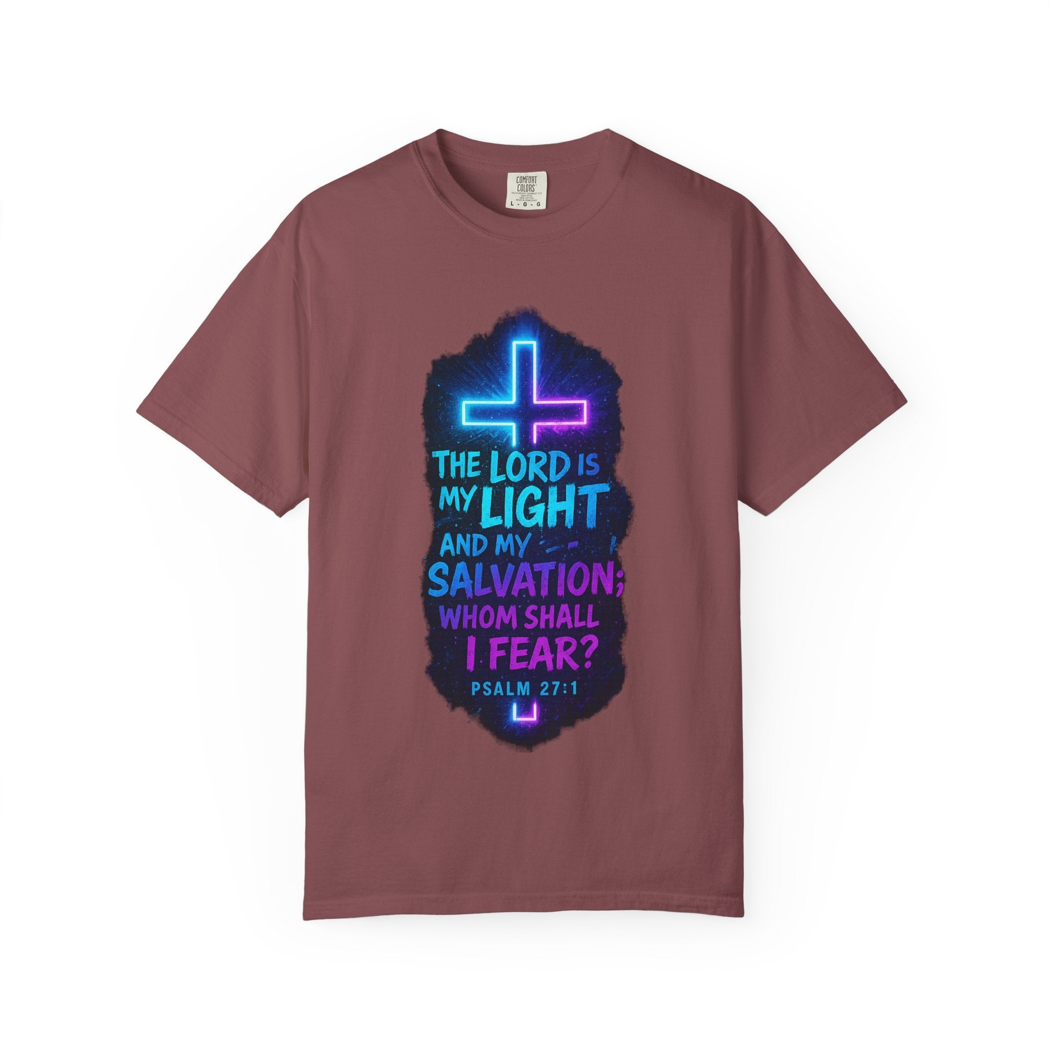 Garments of the Bible Unisex T-shirt Psalm 27:1