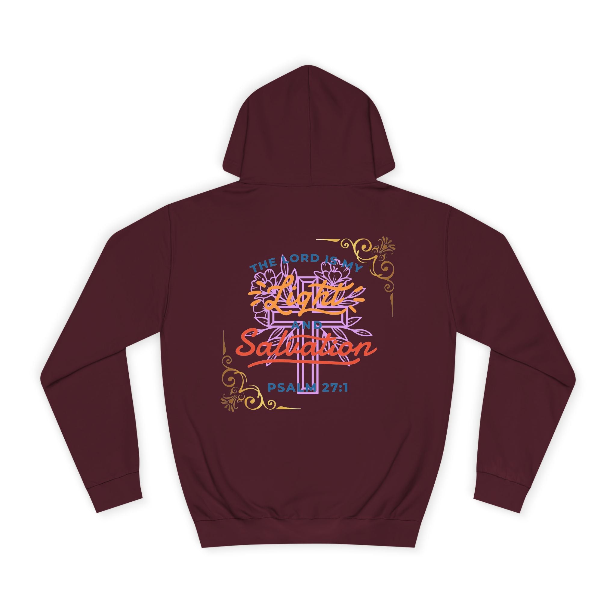 Inspirational Unisex College Hoodie, Motivational Sweatshirt, Faith-based [...]