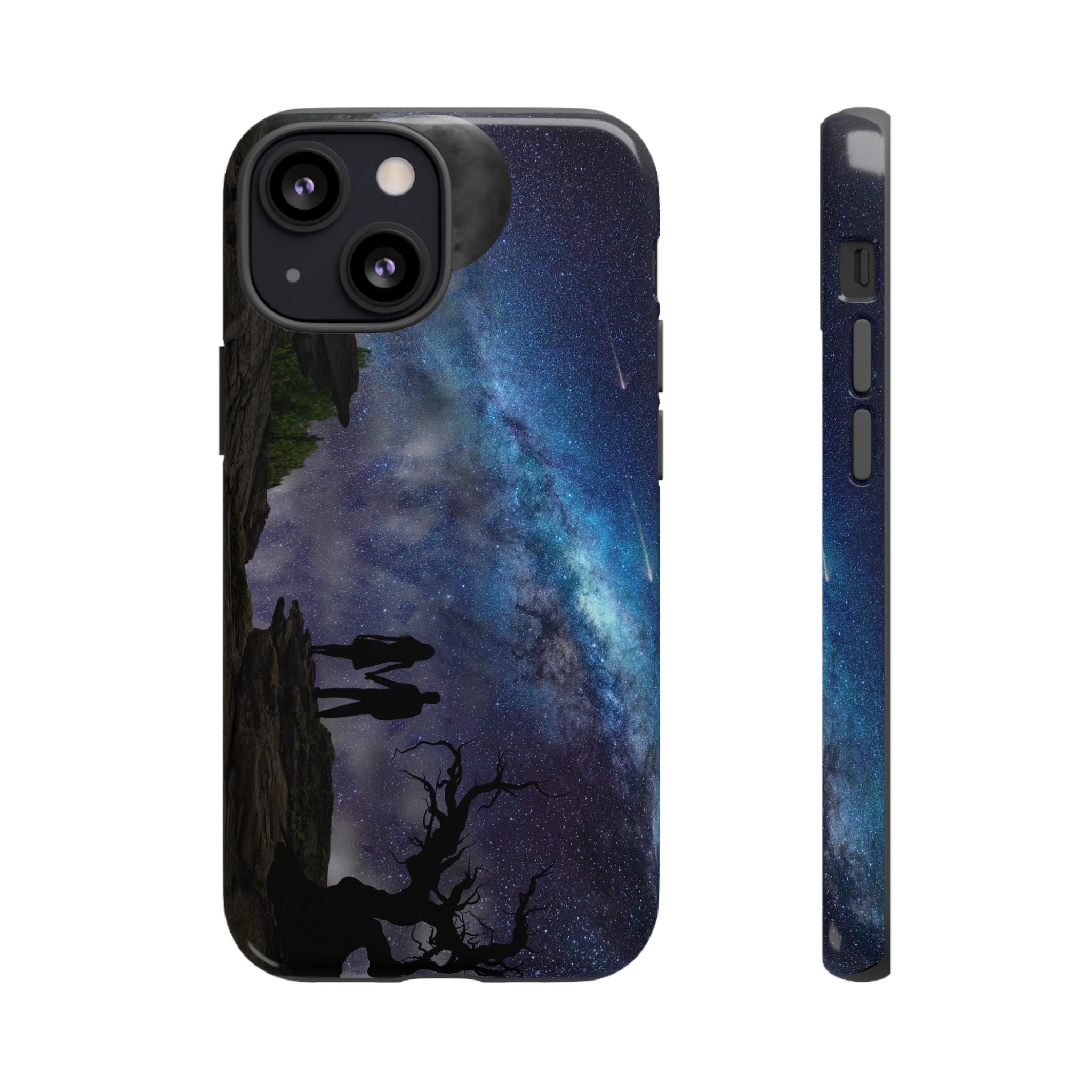 Starlit Galaxy Couples IPhone Case
