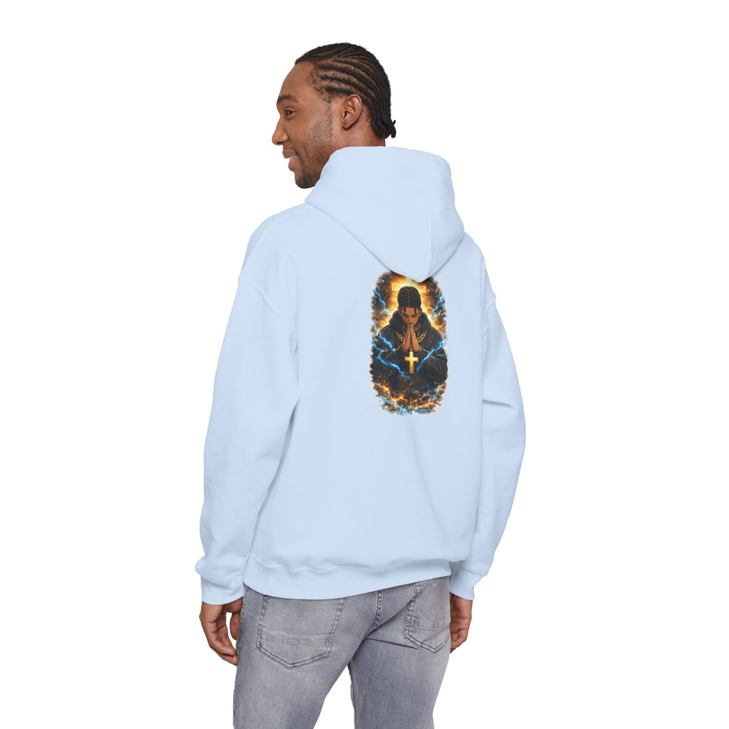 K1ng_Jen Praying hands icon Hoodie