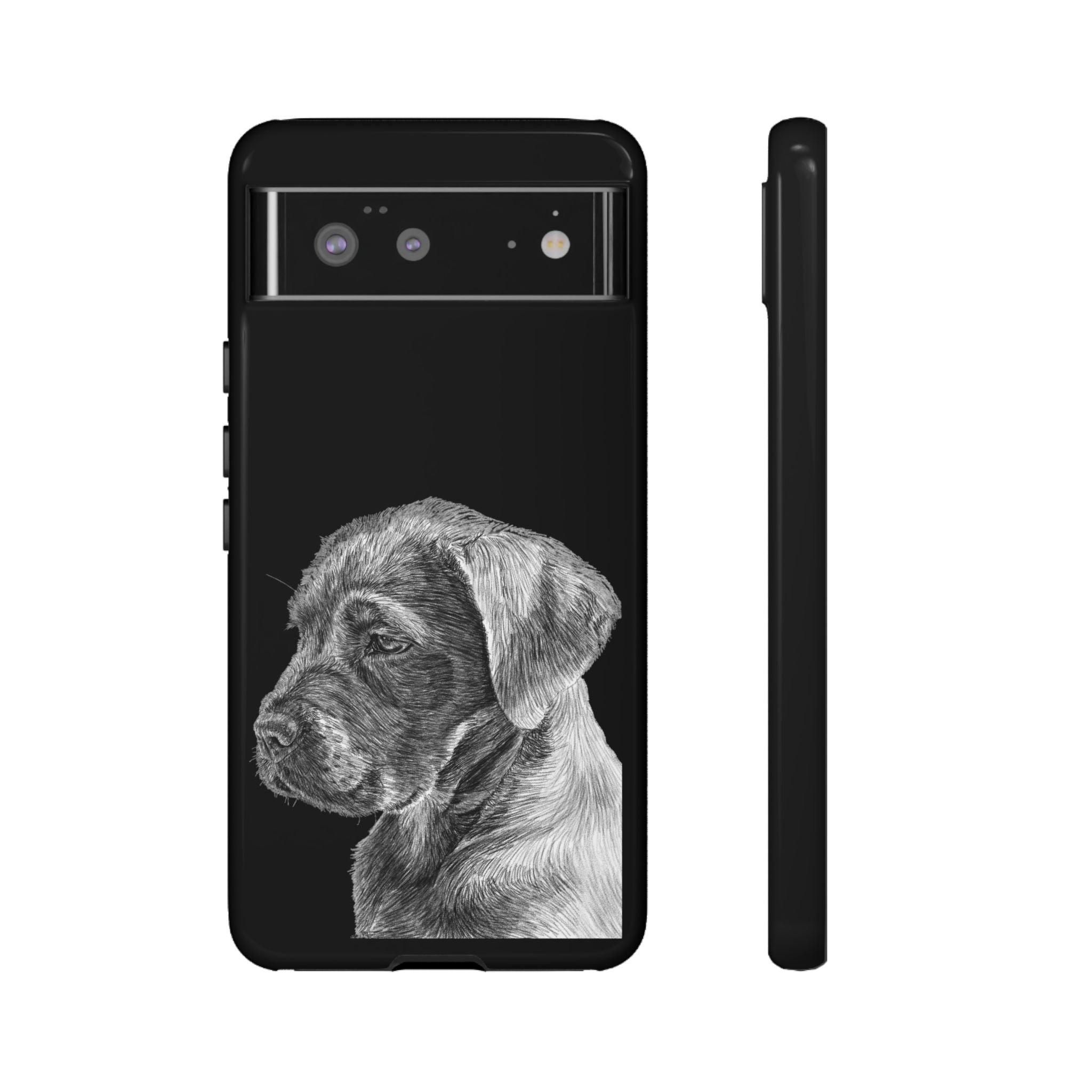 Custom Phone Case for Dog Lovers, Tough Cases with Labrador Design, Pet Owner Gift, Personalized Phone Cover, Animal Art Case