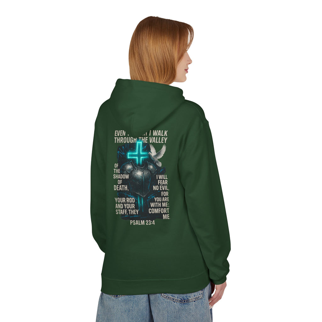 Garments of the Bible Unisex Hoodie Psalm 23:4