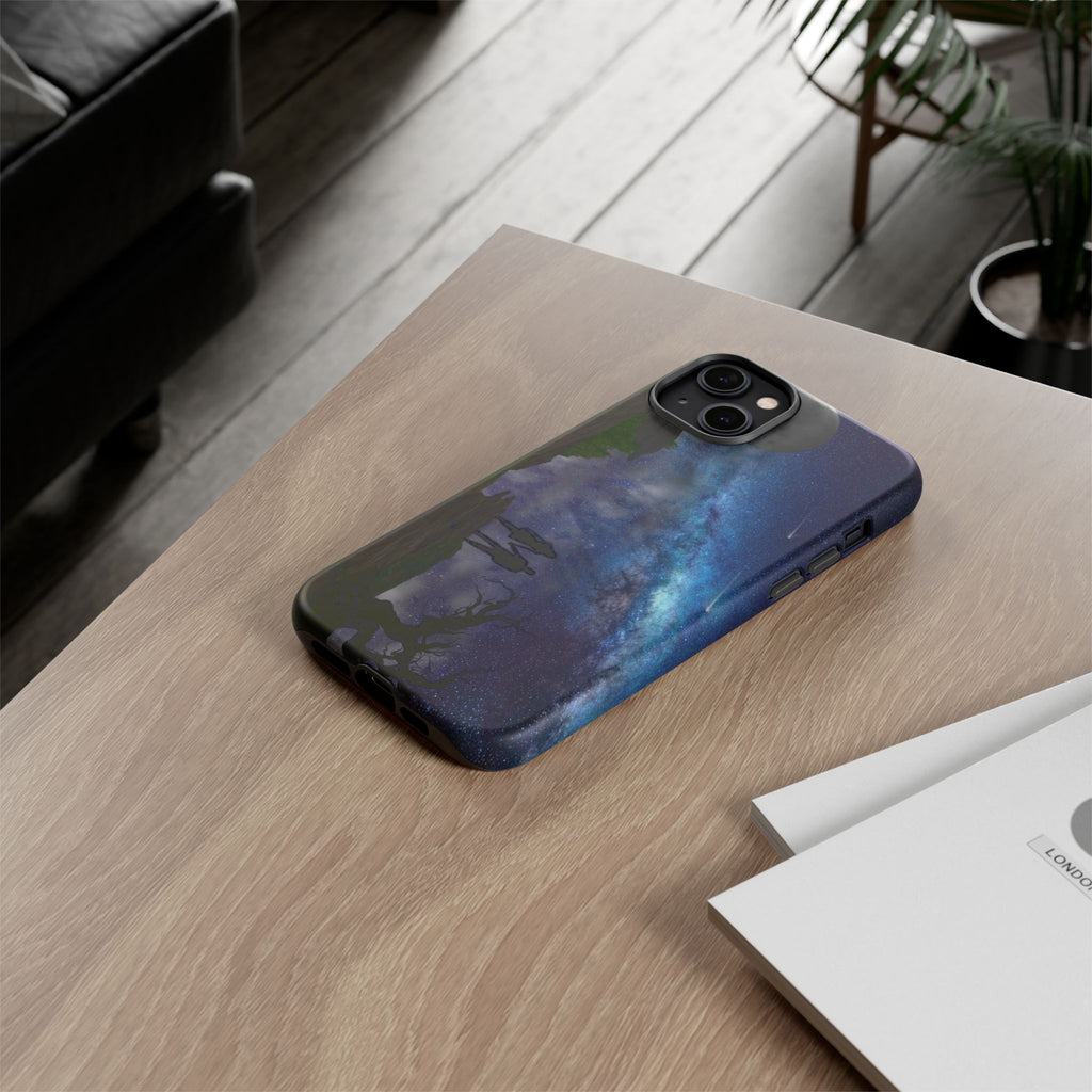 Starlit Galaxy Couples IPhone Case