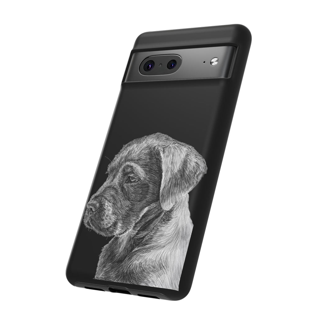 Custom Phone Case for Dog Lovers, Tough Cases with Labrador Design, Pet Owner Gift, Personalized Phone Cover, Animal Art Case