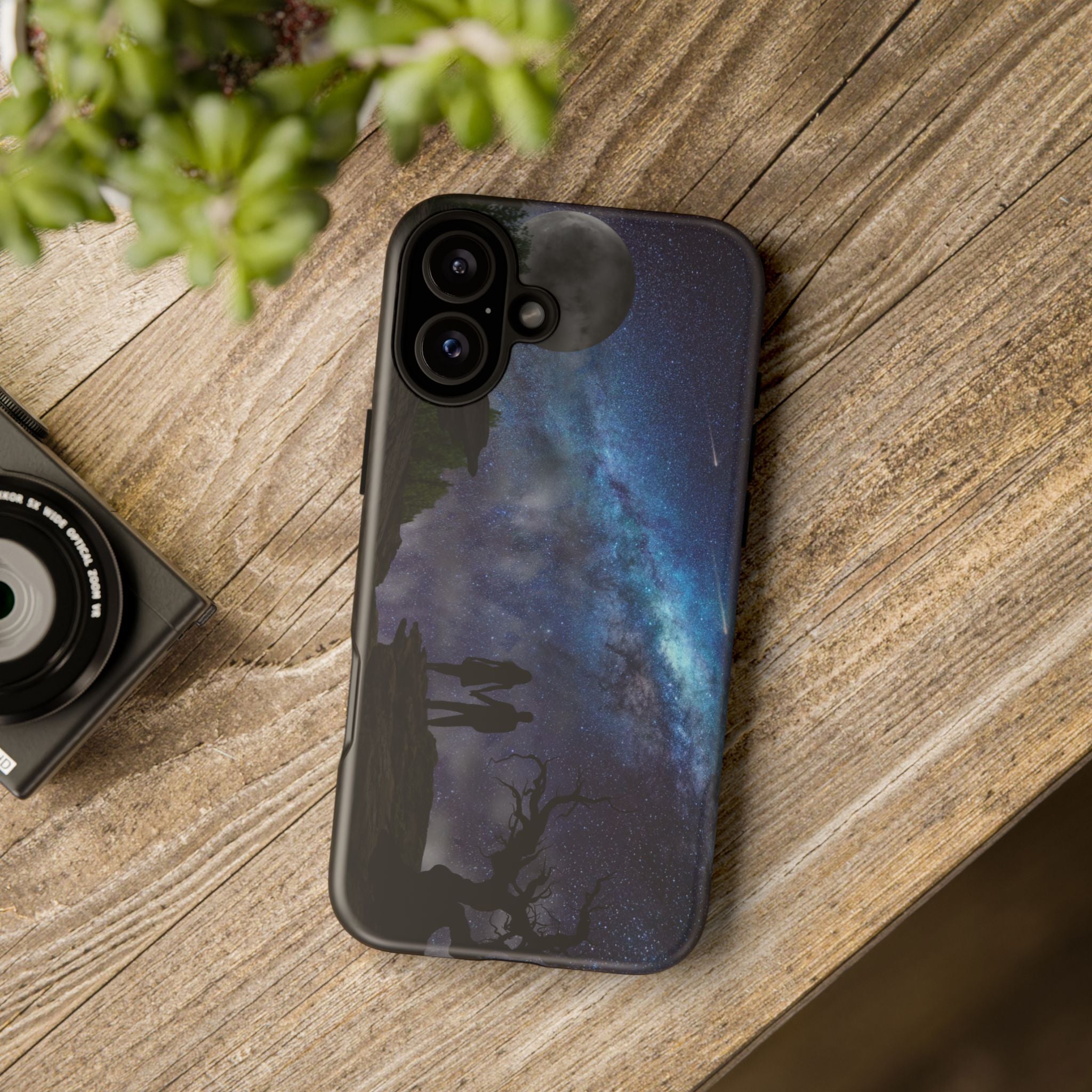 Starlit Galaxy Couples IPhone Case