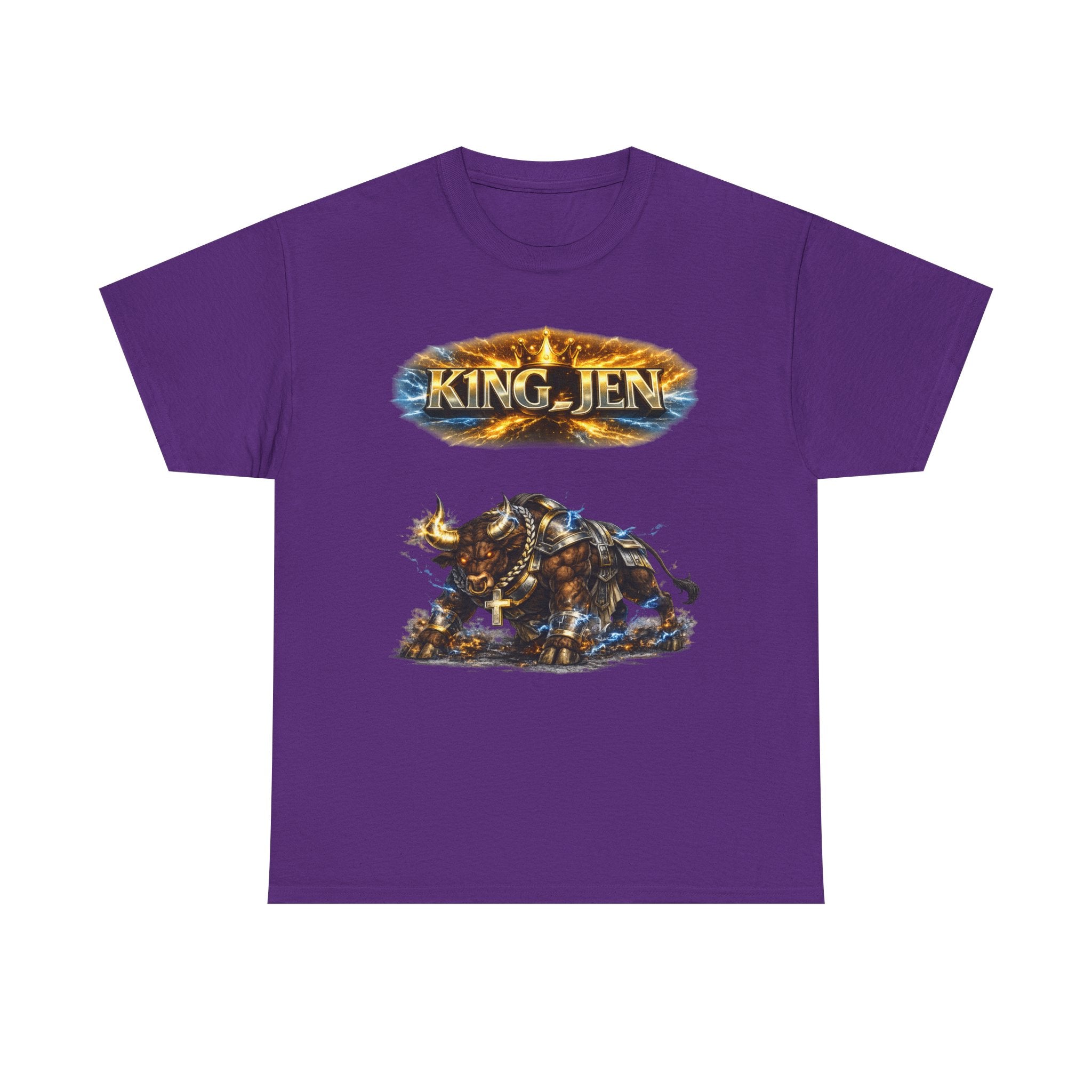 K1ng_Jen x Garments of the Bible Collab T-shirt (Divine Bull)