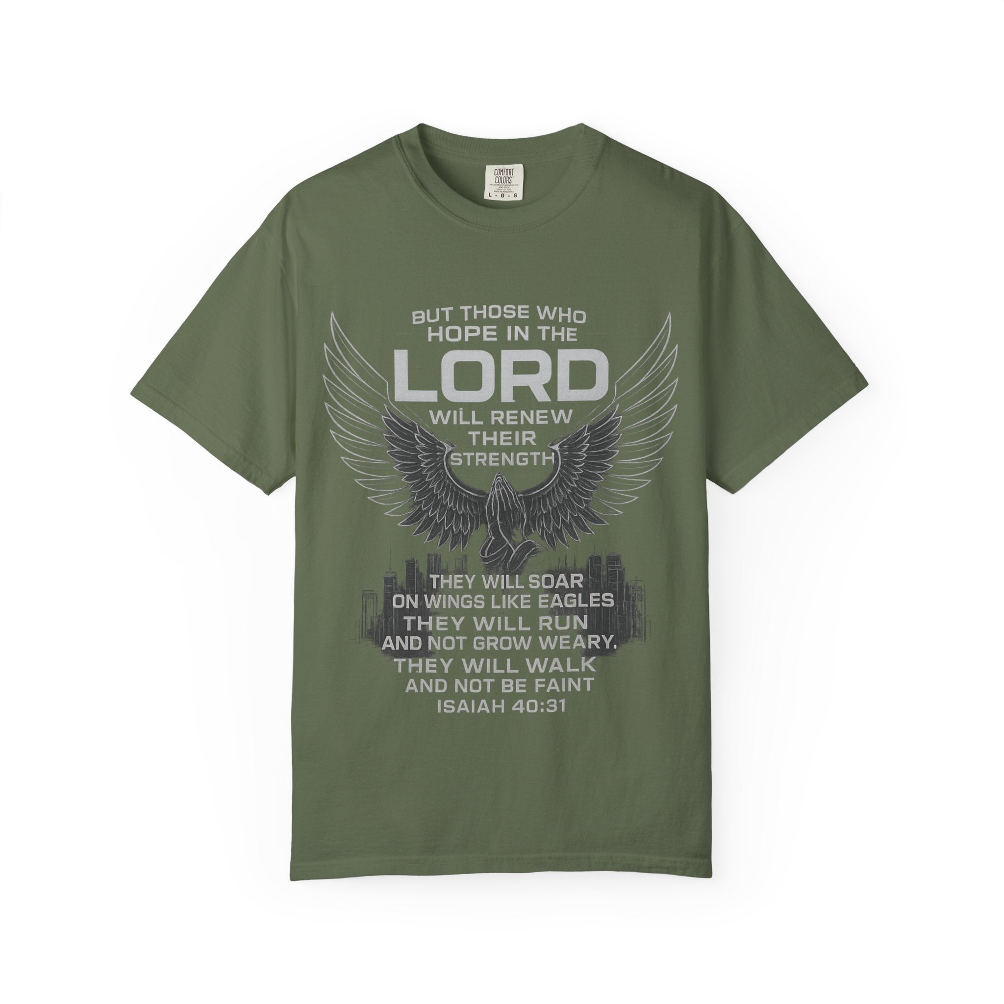 Garments of the Bible Unisex T-shirt Isaiah 40:31