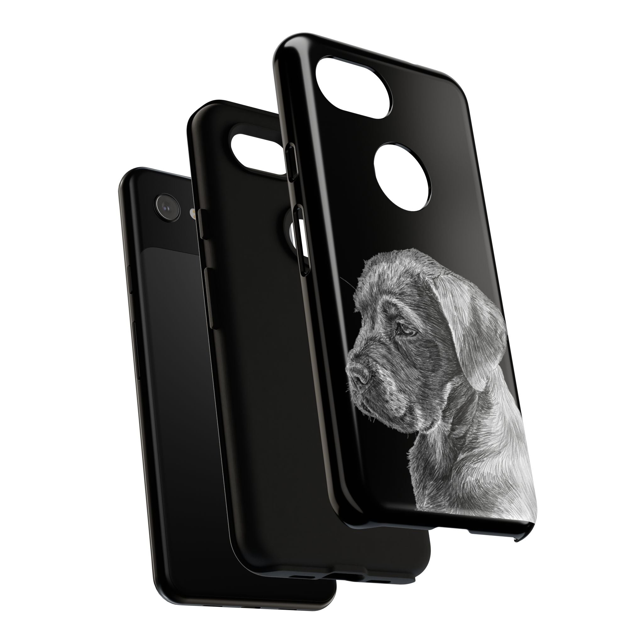 Custom Phone Case for Dog Lovers, Tough Cases with Labrador Design, Pet Owner Gift, Personalized Phone Cover, Animal Art Case