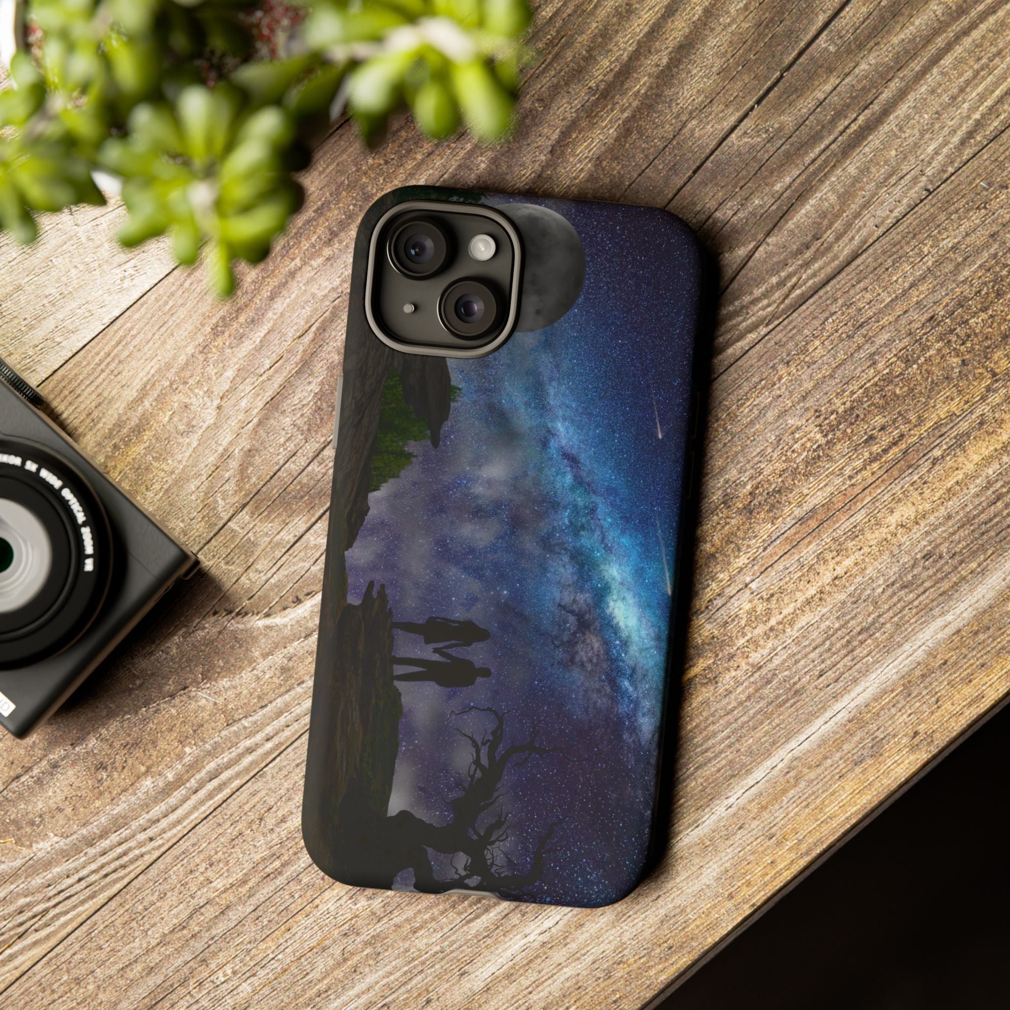 Starlit Galaxy Couples IPhone Case