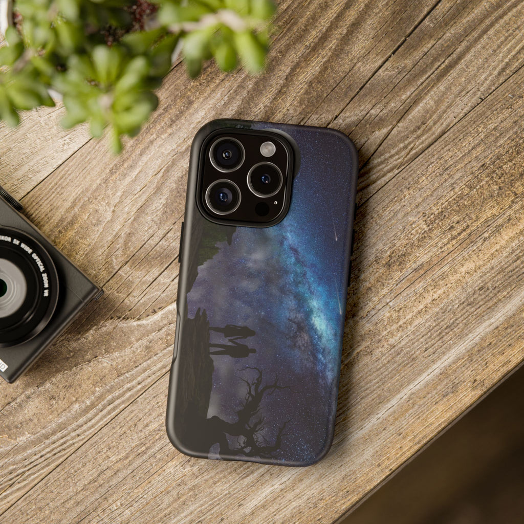 Starlit Galaxy Couples IPhone Case