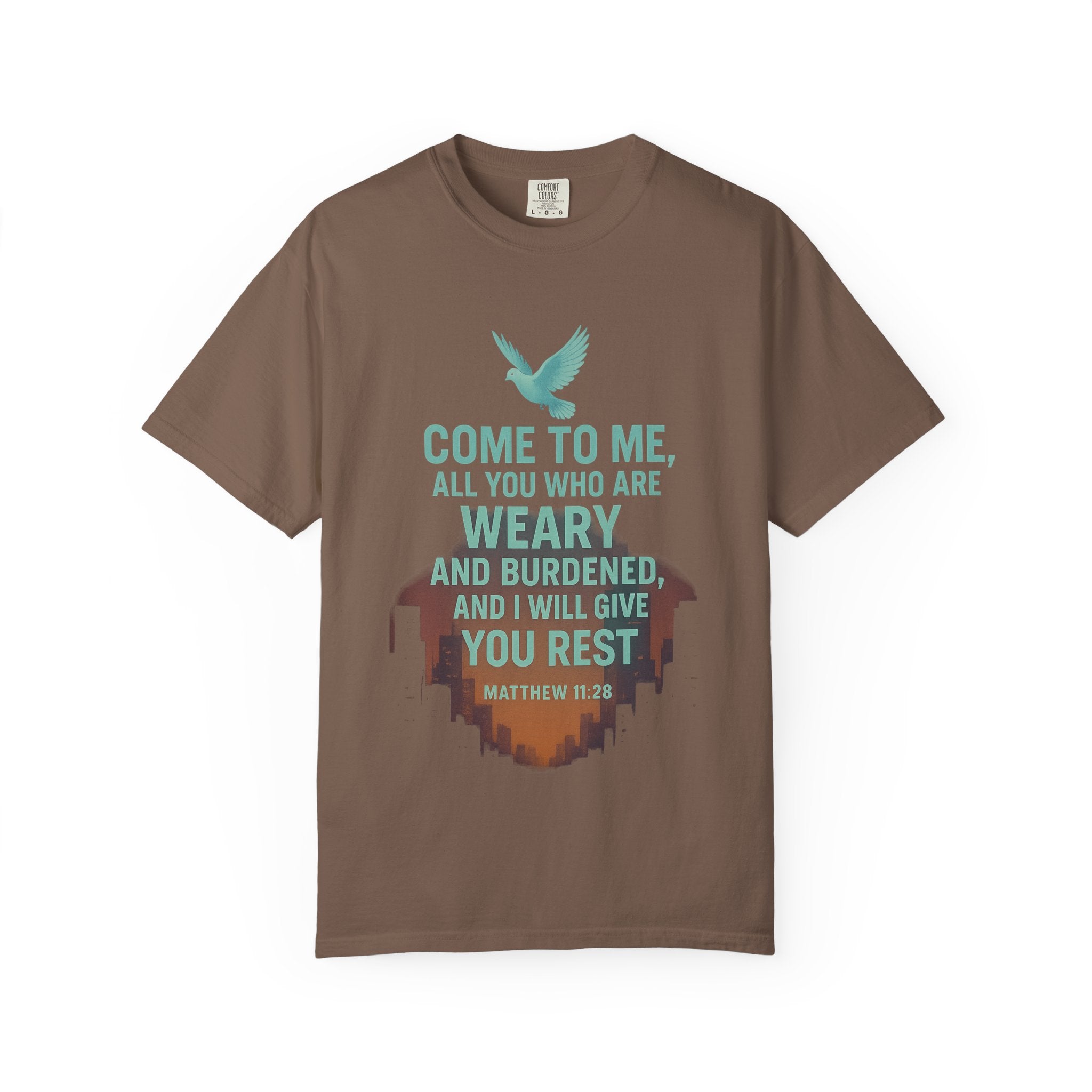 Garments of the Bible Unisex T-shirt Matthew 11:28