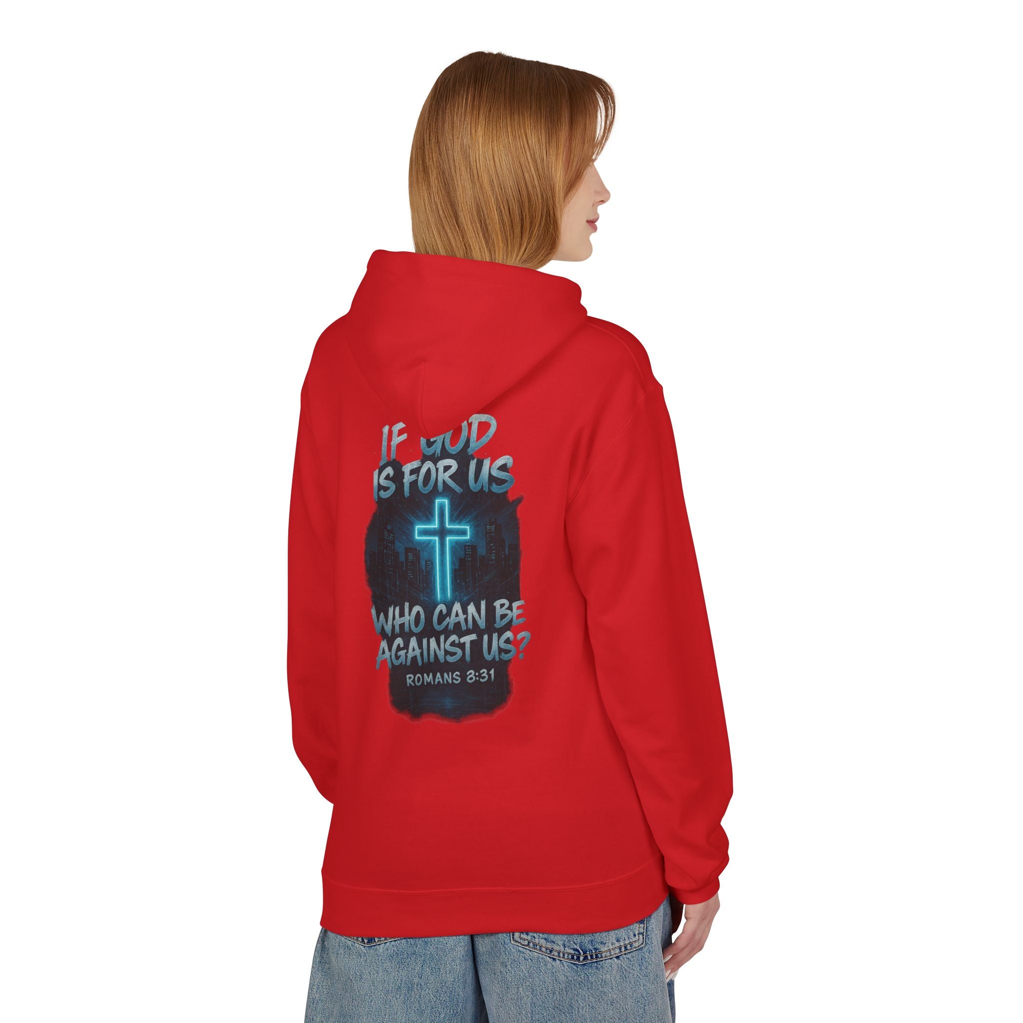 Garments of the Bible Unisex Hoodie (Romans 8:31)