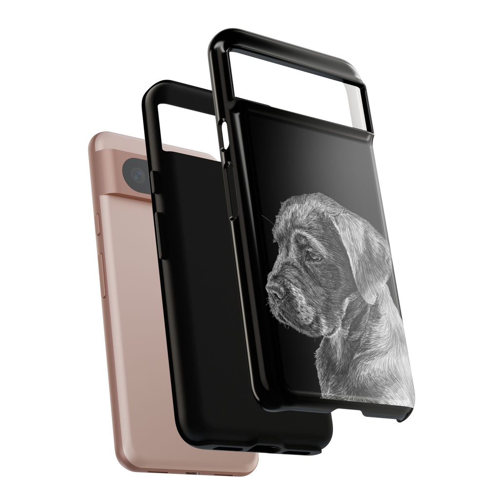 Custom Phone Case for Dog Lovers, Tough Cases with Labrador Design, Pet Owner Gift, Personalized Phone Cover, Animal Art Case