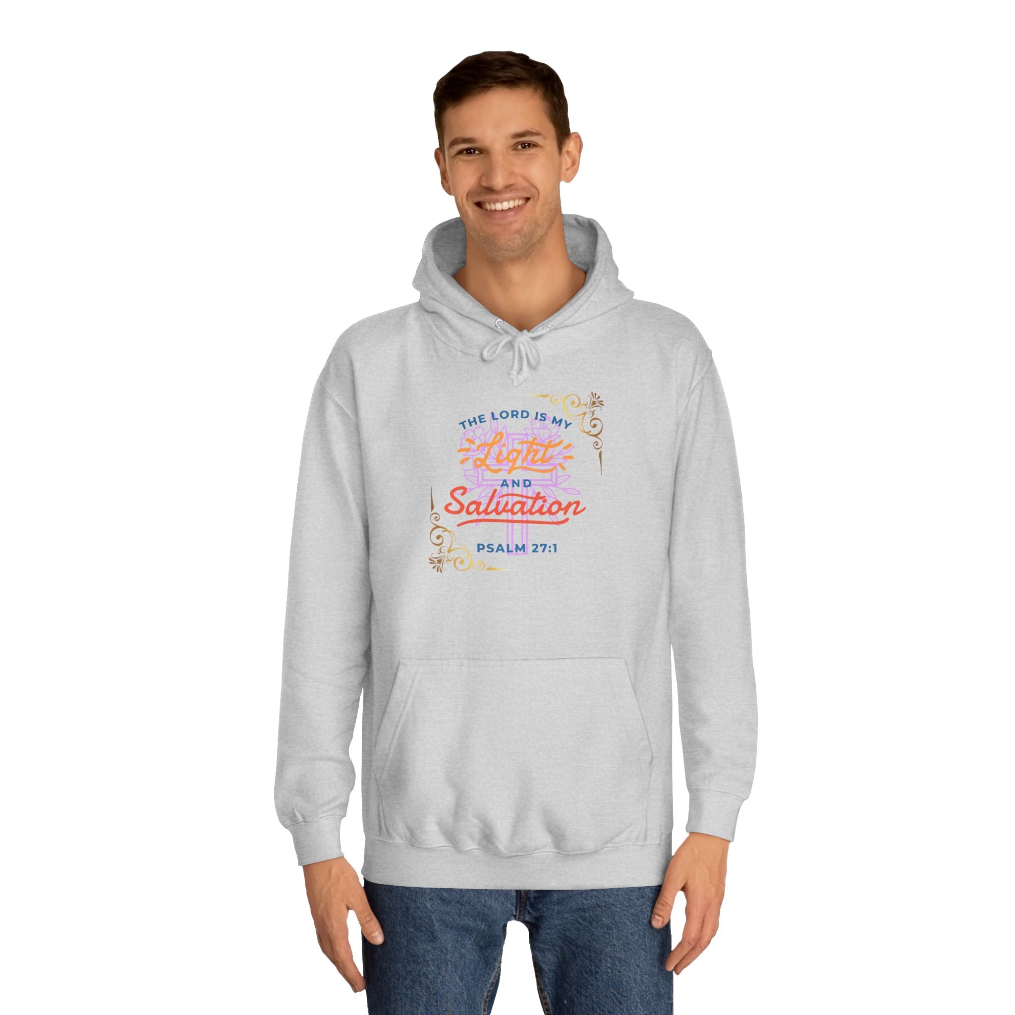 Inspirational Unisex College Hoodie, Motivational Sweatshirt, Faith-based [...]