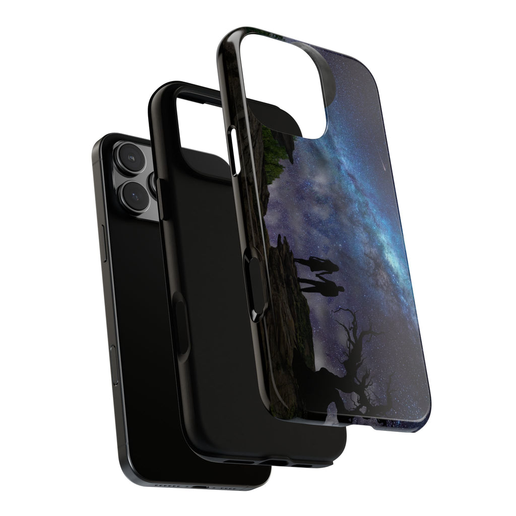 Starlit Galaxy Couples IPhone Case