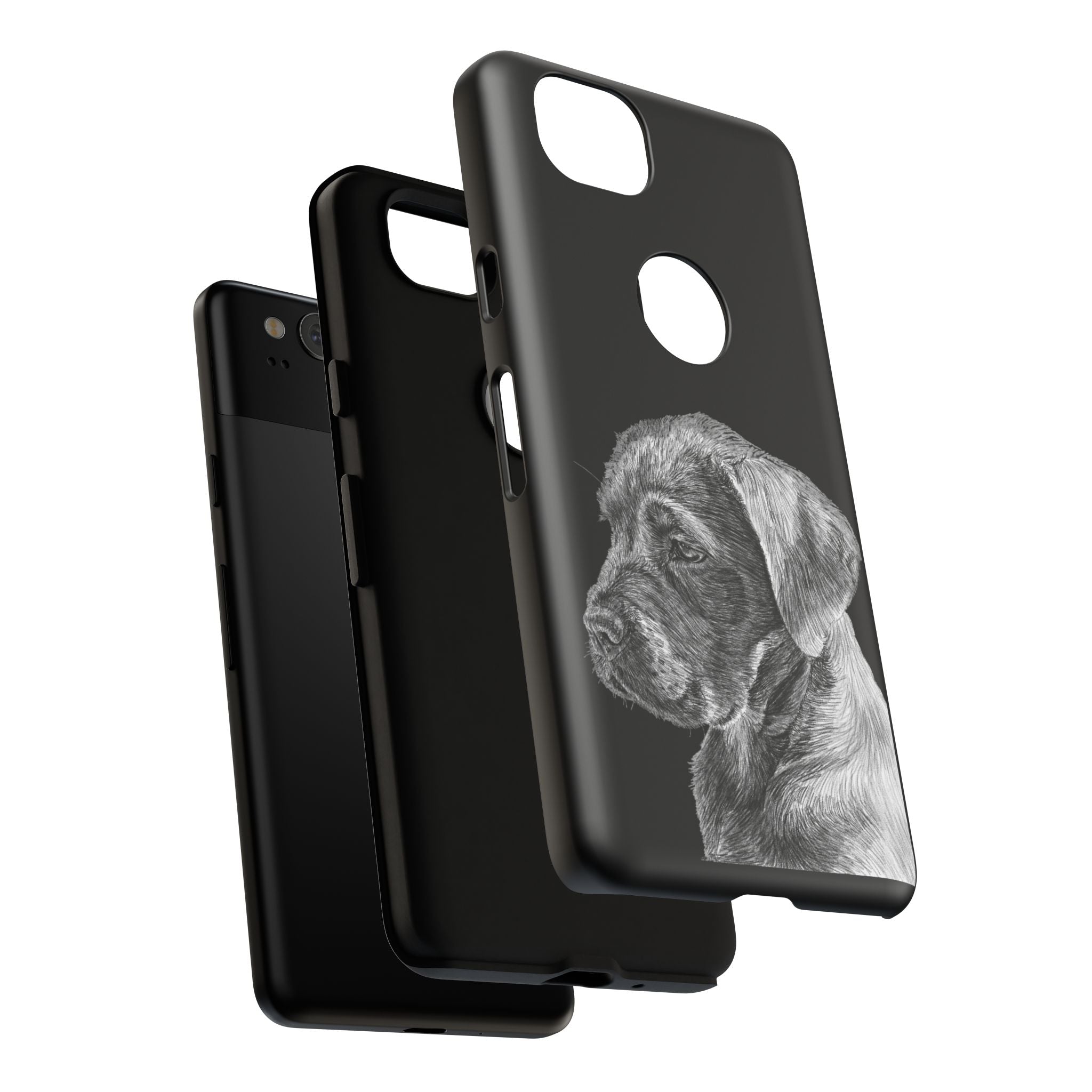 Custom Phone Case for Dog Lovers, Tough Cases with Labrador Design, Pet Owner Gift, Personalized Phone Cover, Animal Art Case