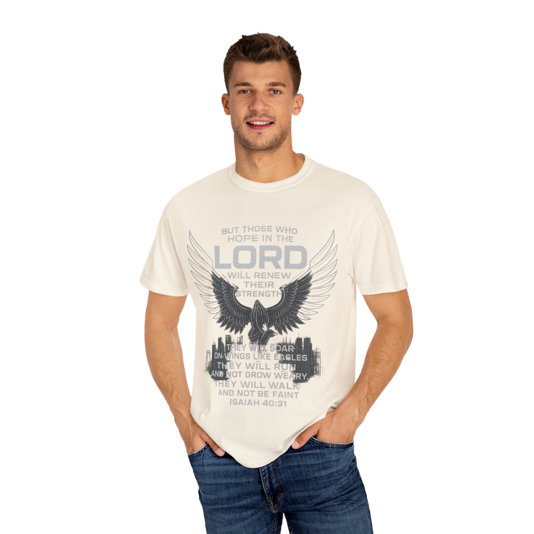 Garments of the Bible Unisex T-shirt Isaiah 40:31