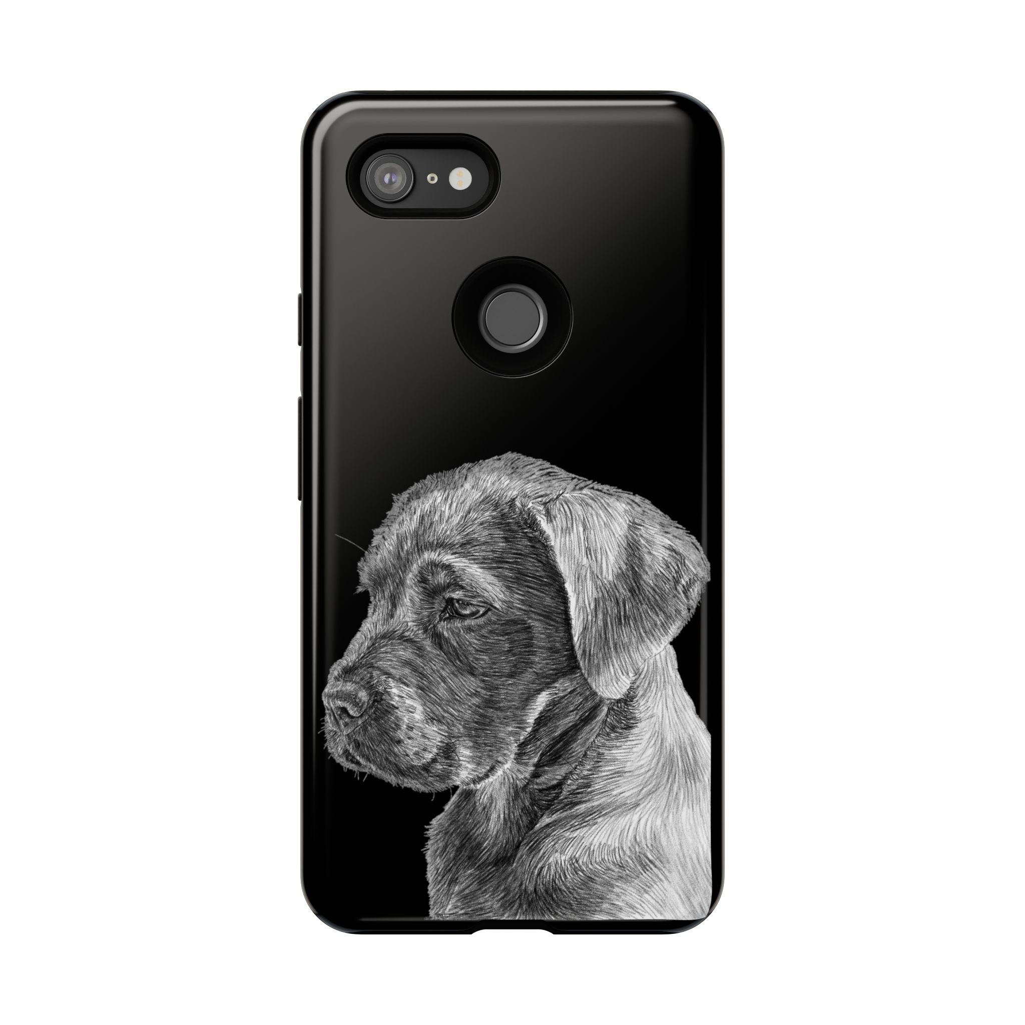 Custom Phone Case for Dog Lovers, Tough Cases with Labrador Design, Pet Owner Gift, Personalized Phone Cover, Animal Art Case