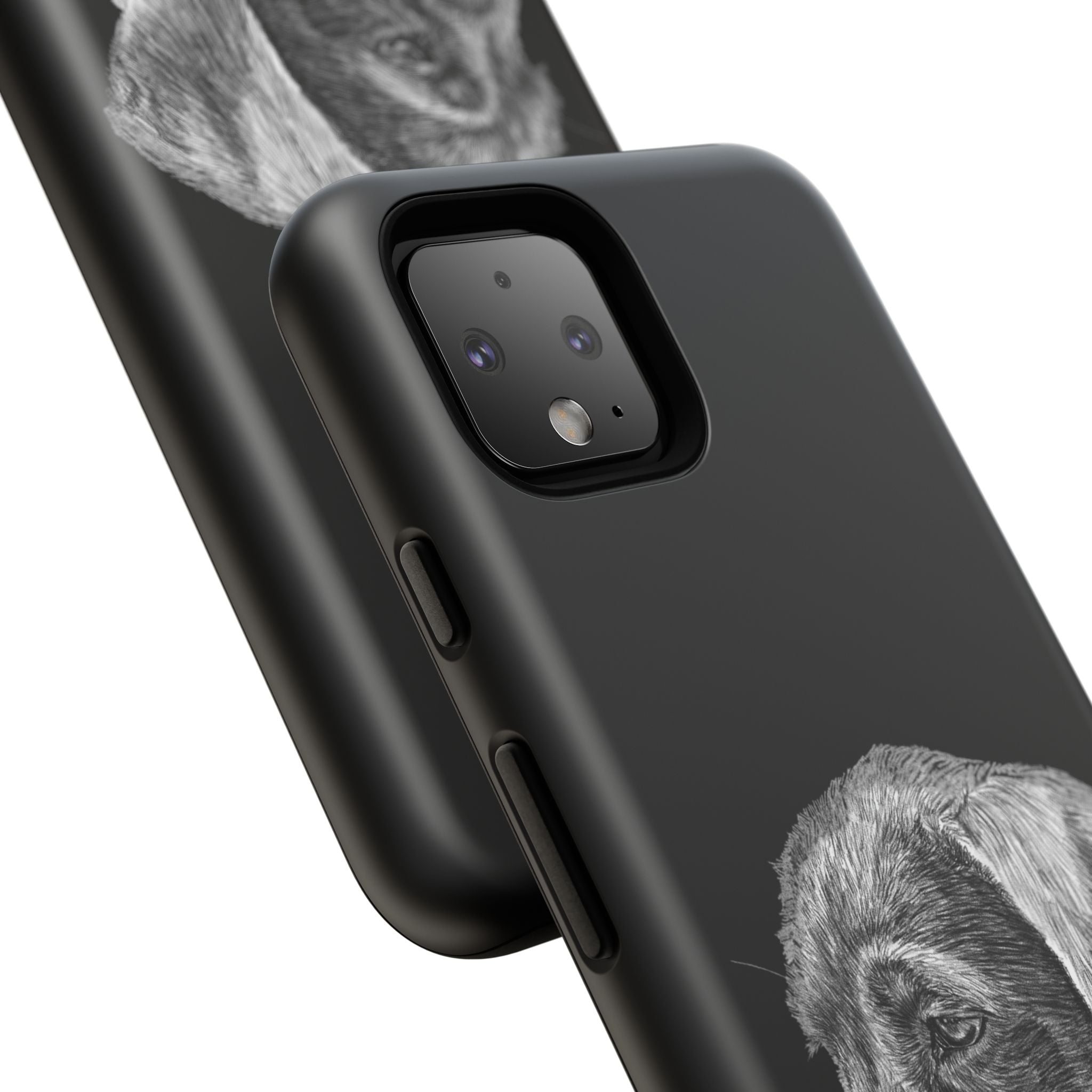 Custom Phone Case for Dog Lovers, Tough Cases with Labrador Design, Pet Owner Gift, Personalized Phone Cover, Animal Art Case
