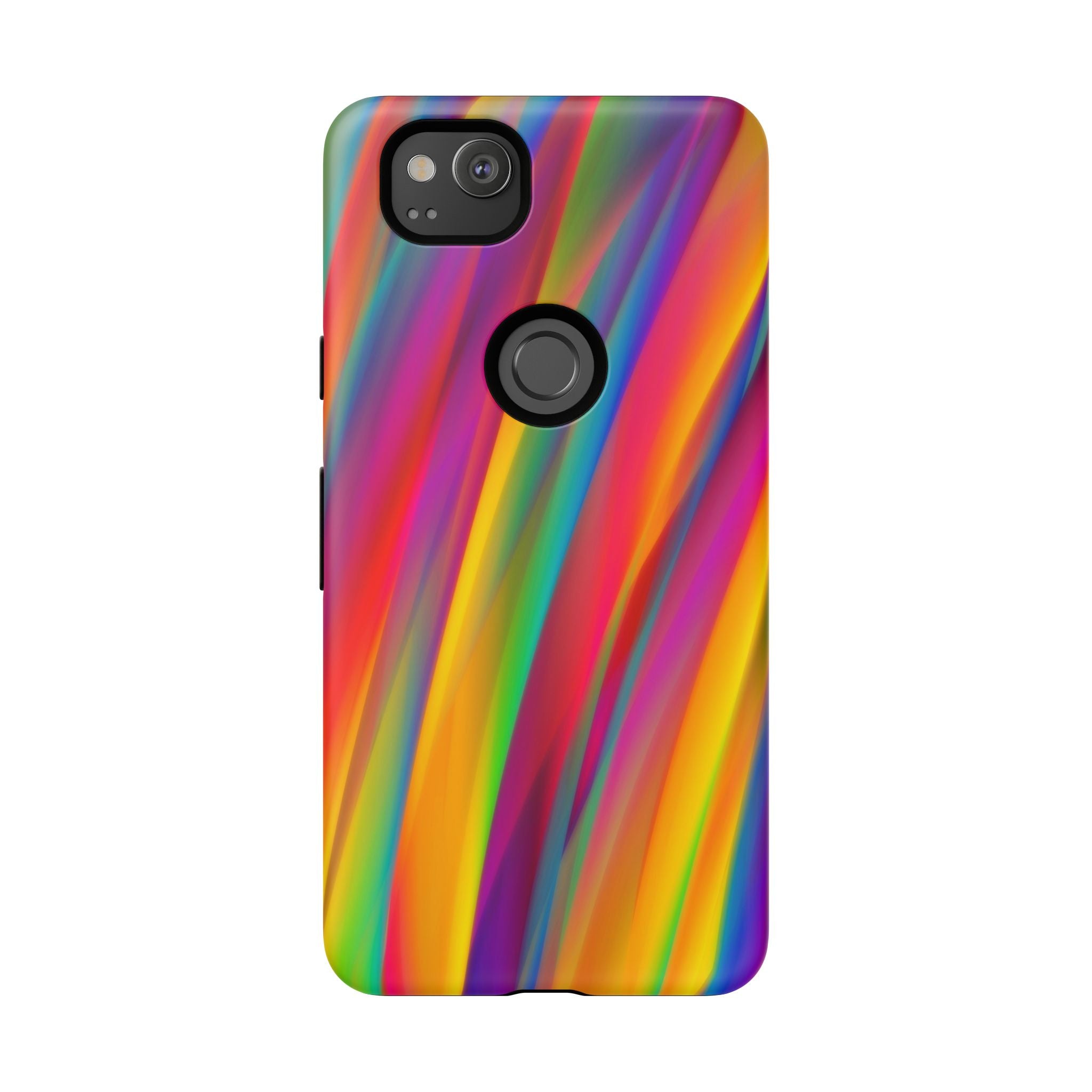 Vibrant Tough Phone Case, Colorful Phone Protection, Artistic Cell Cover, Gift for Gamers, Fun Tech Accessory, Pride Celebration