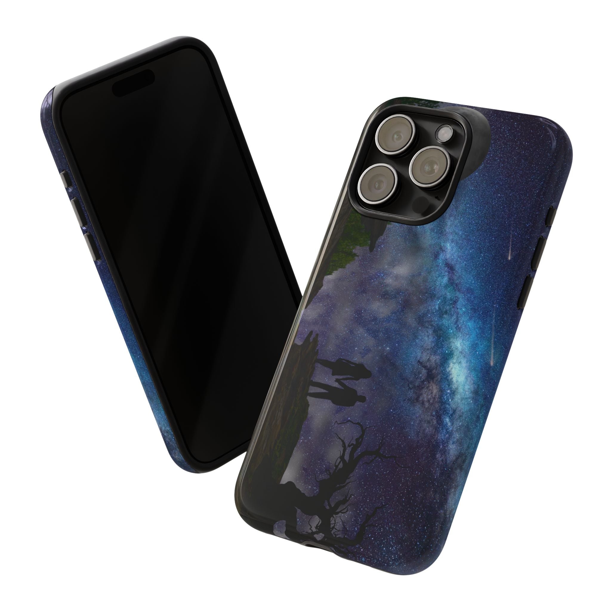 Starlit Galaxy Couples IPhone Case