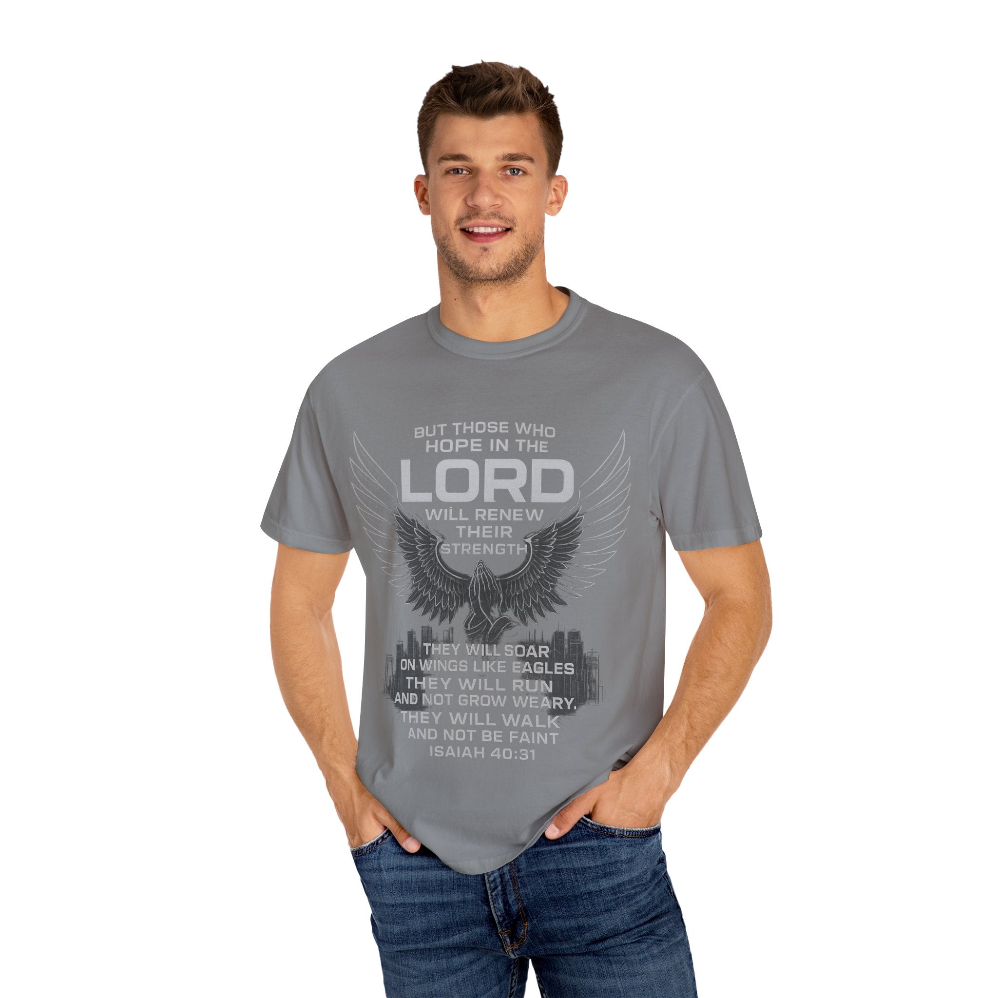 Garments of the Bible Unisex T-shirt Isaiah 40:31