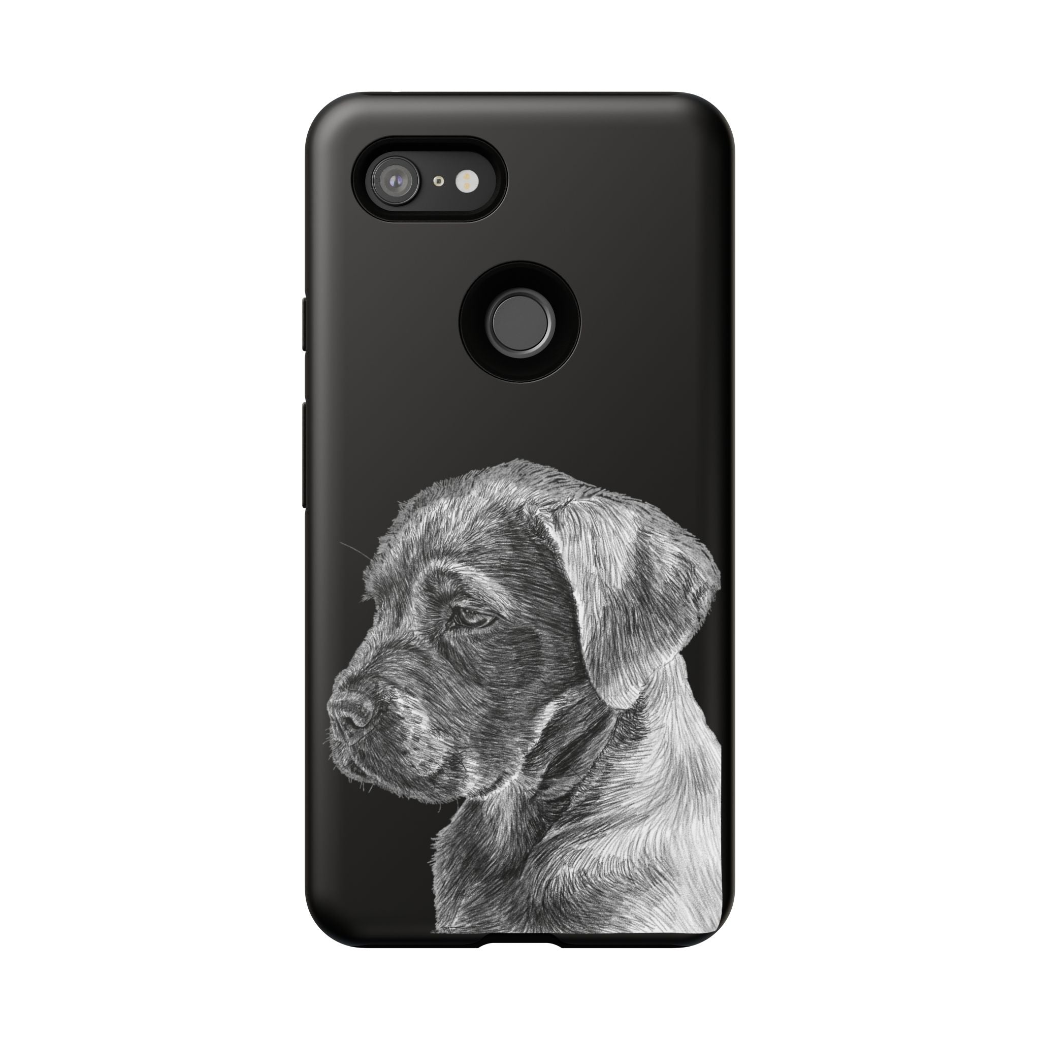 Custom Phone Case for Dog Lovers, Tough Cases with Labrador Design, Pet Owner Gift, Personalized Phone Cover, Animal Art Case