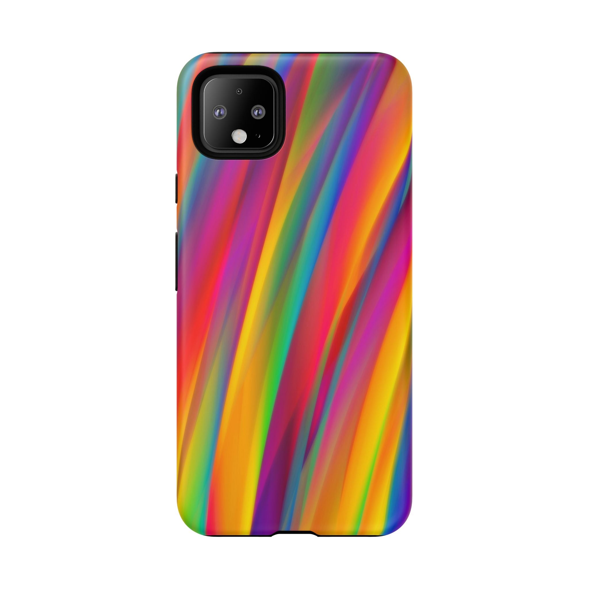 Vibrant Tough Phone Case, Colorful Phone Protection, Artistic Cell Cover, Gift for Gamers, Fun Tech Accessory, Pride Celebration