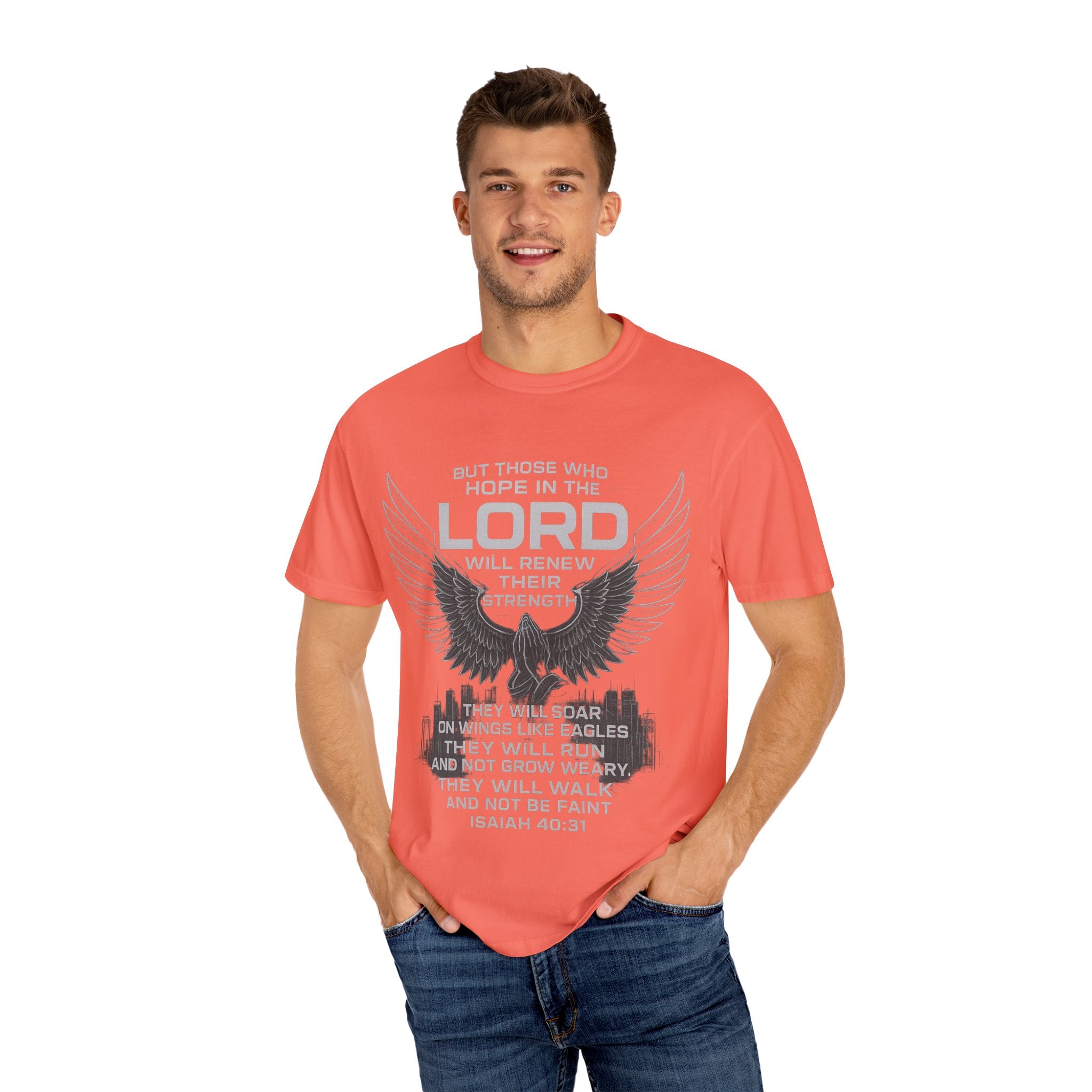 Garments of the Bible Unisex T-shirt Isaiah 40:31