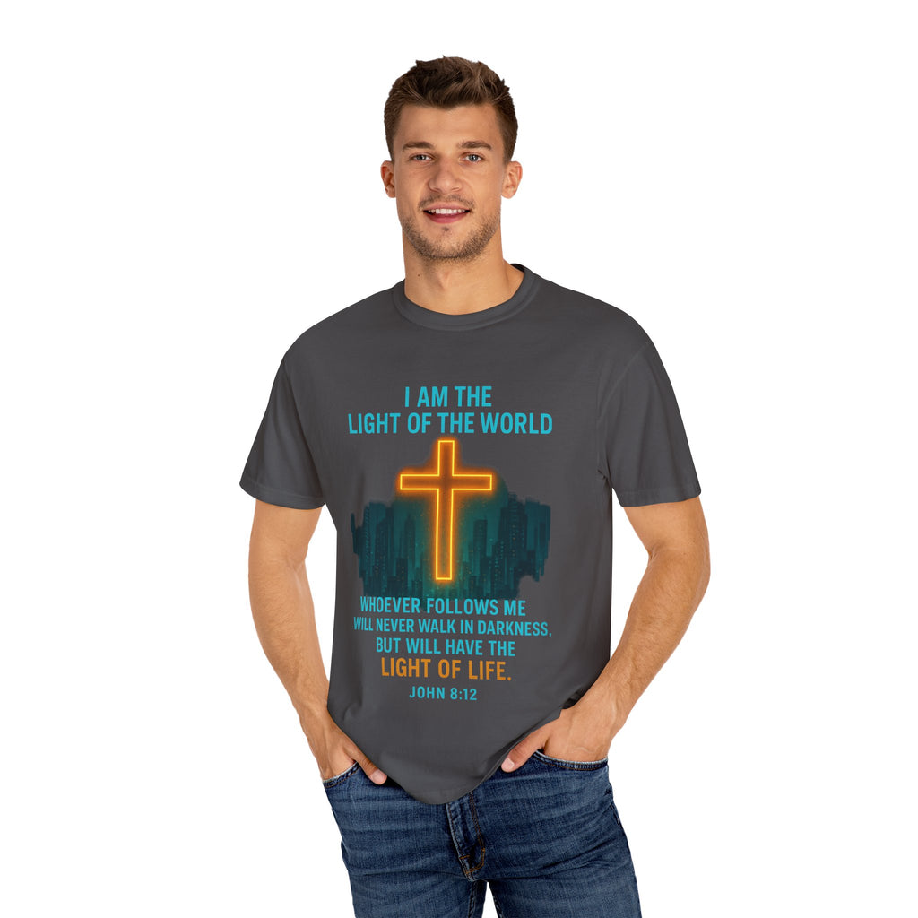 Garments of the Bible Unisex T-shirt John 8:12