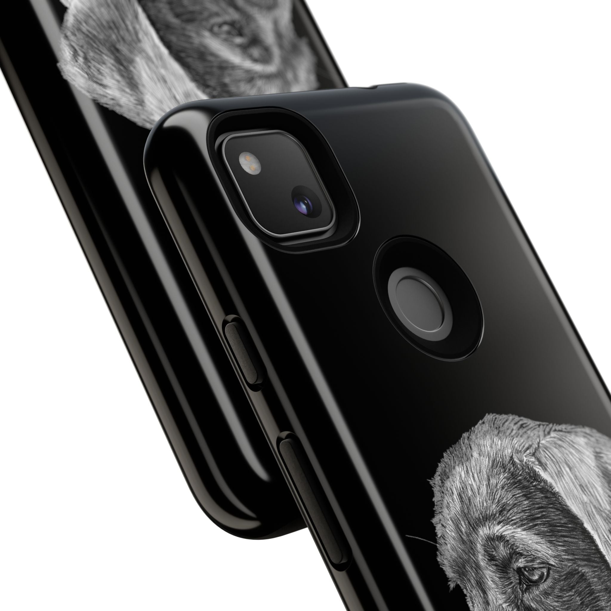 Custom Phone Case for Dog Lovers, Tough Cases with Labrador Design, Pet Owner Gift, Personalized Phone Cover, Animal Art Case