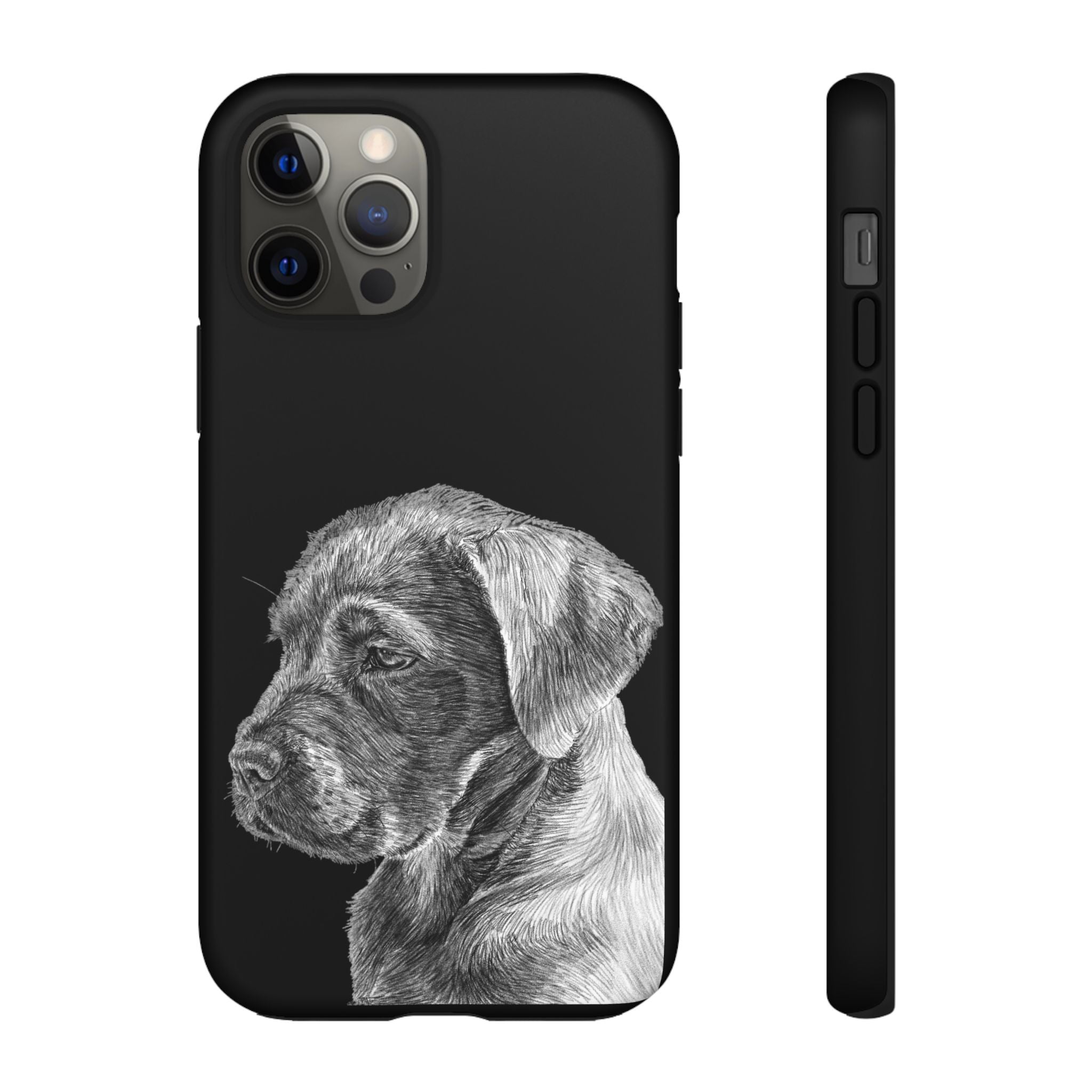 Custom Phone Case for Dog Lovers, Tough Cases with Labrador Design, Pet Owner Gift, Personalized Phone Cover, Animal Art Case
