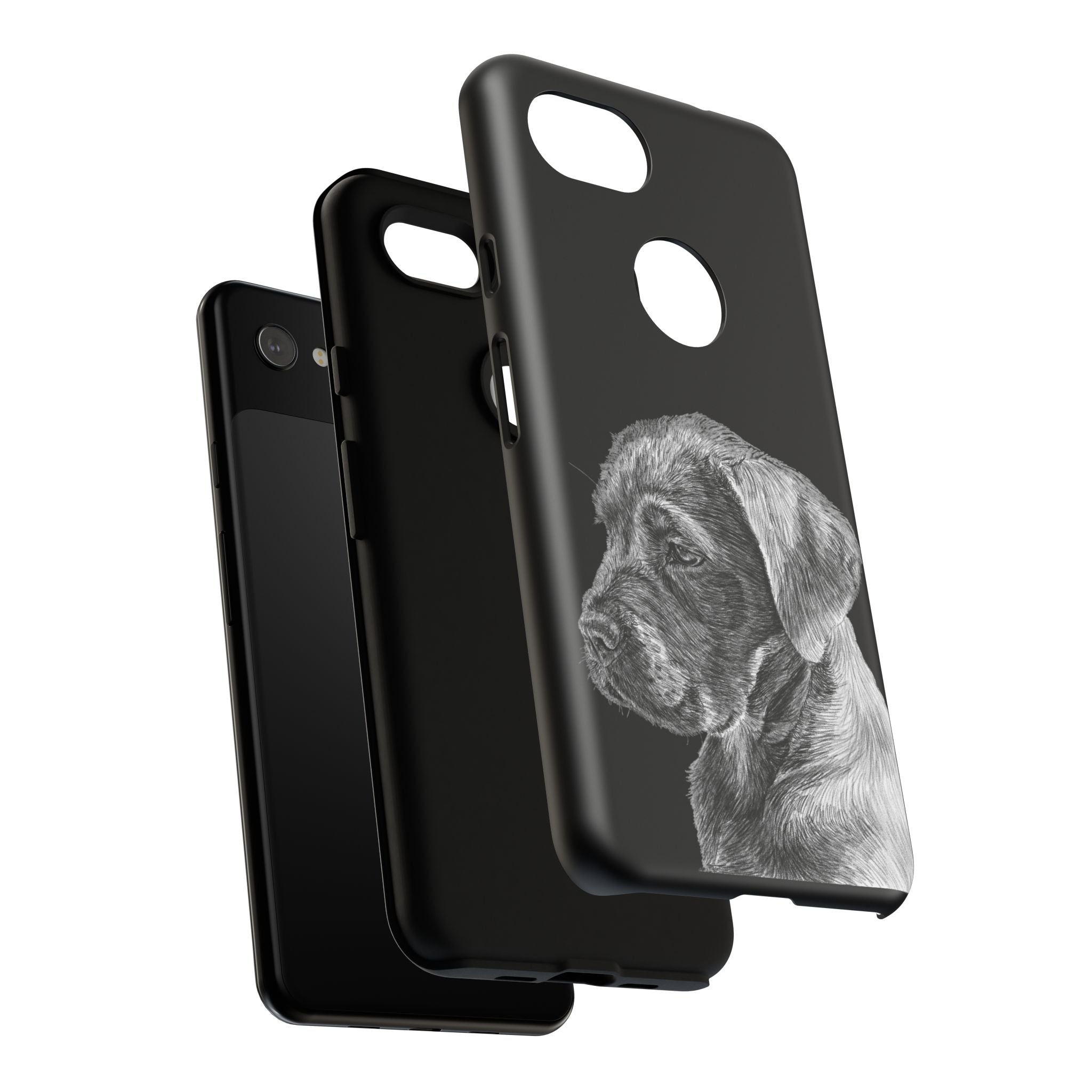 Custom Phone Case for Dog Lovers, Tough Cases with Labrador Design, Pet Owner Gift, Personalized Phone Cover, Animal Art Case