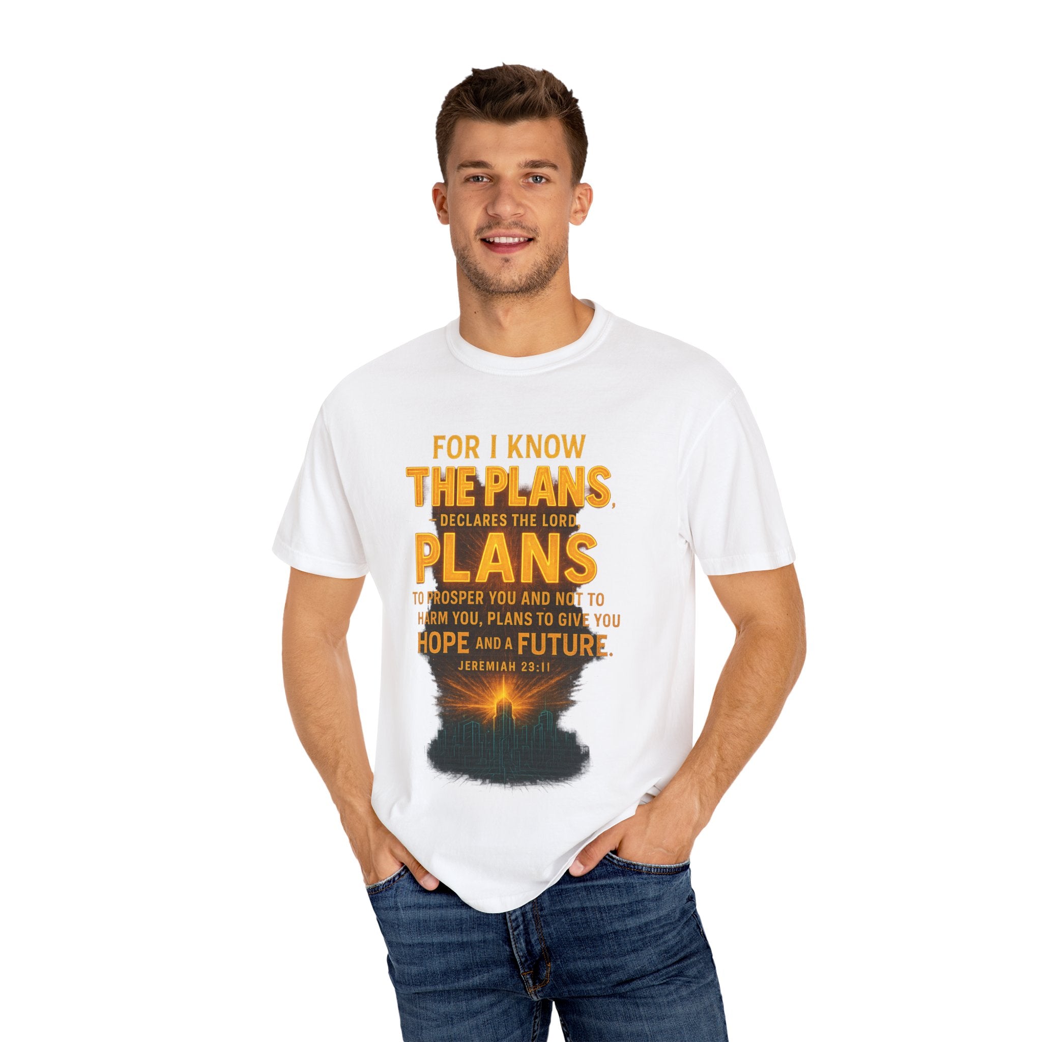 Garments of the Bible Unisex t-shirt Jeremiah 23:11