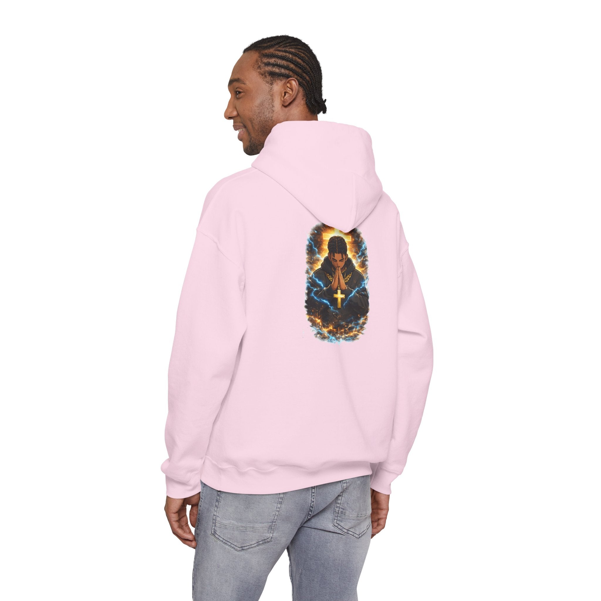 K1ng_Jen Praying hands icon Hoodie