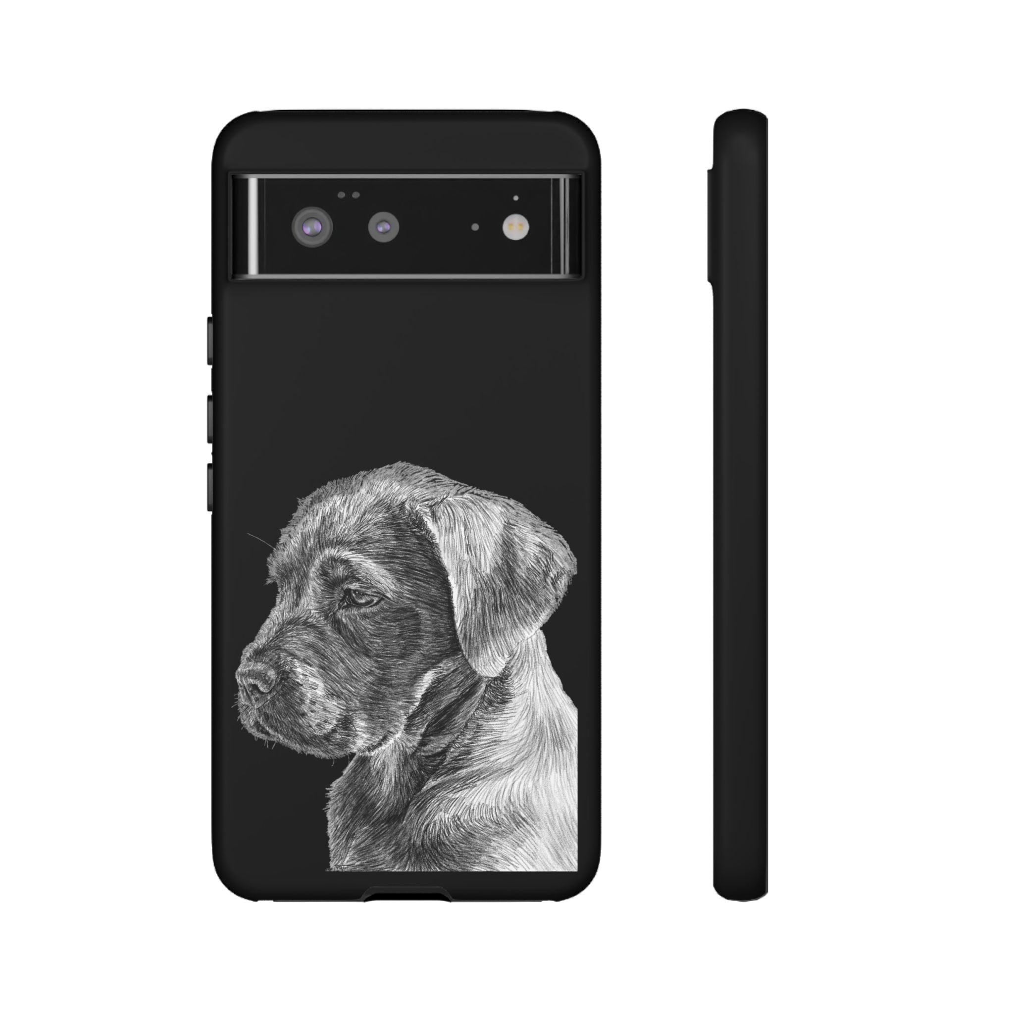 Custom Phone Case for Dog Lovers, Tough Cases with Labrador Design, Pet Owner Gift, Personalized Phone Cover, Animal Art Case