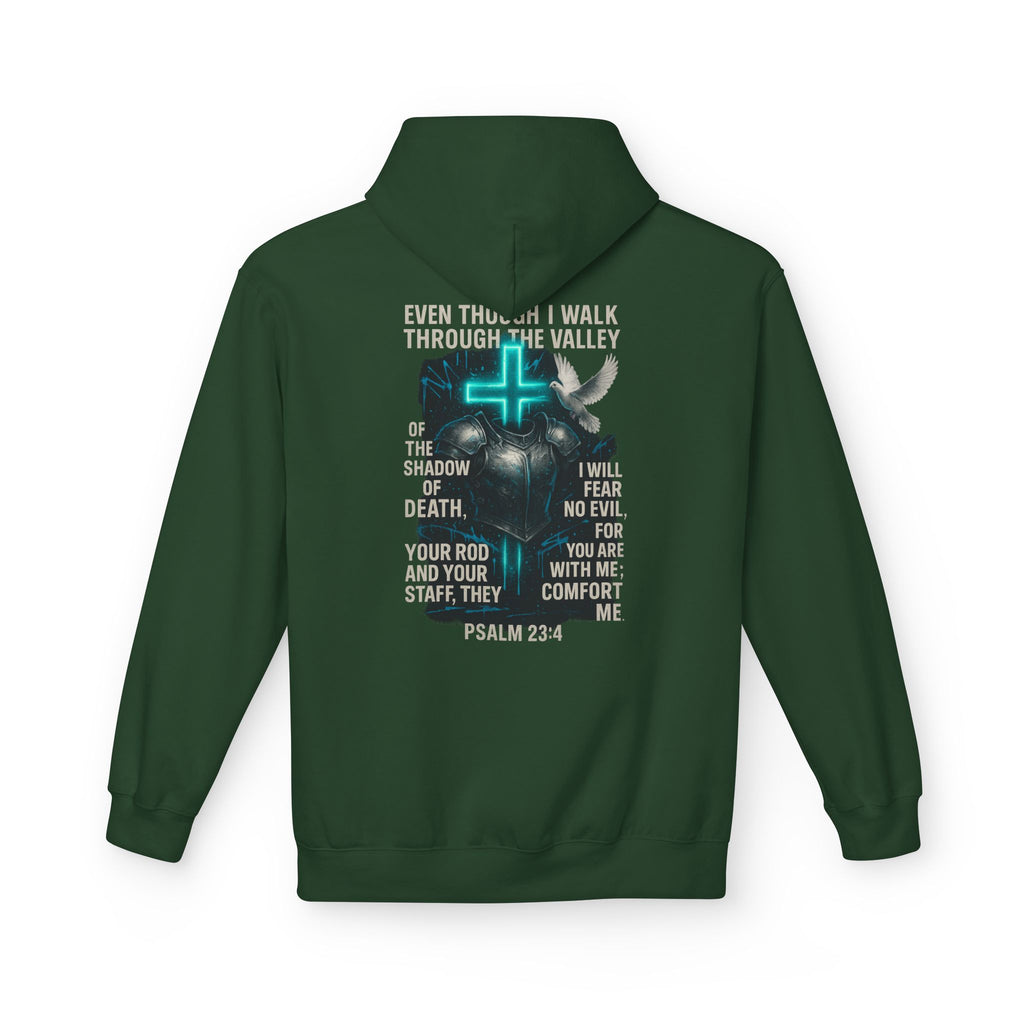 Garments of the Bible Unisex Hoodie Psalm 23:4