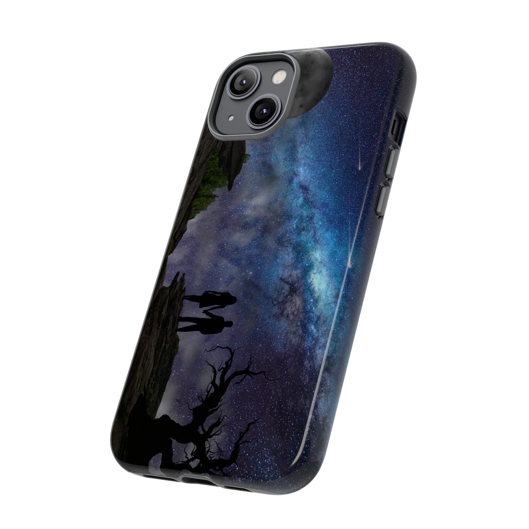 Starlit Galaxy Couples IPhone Case