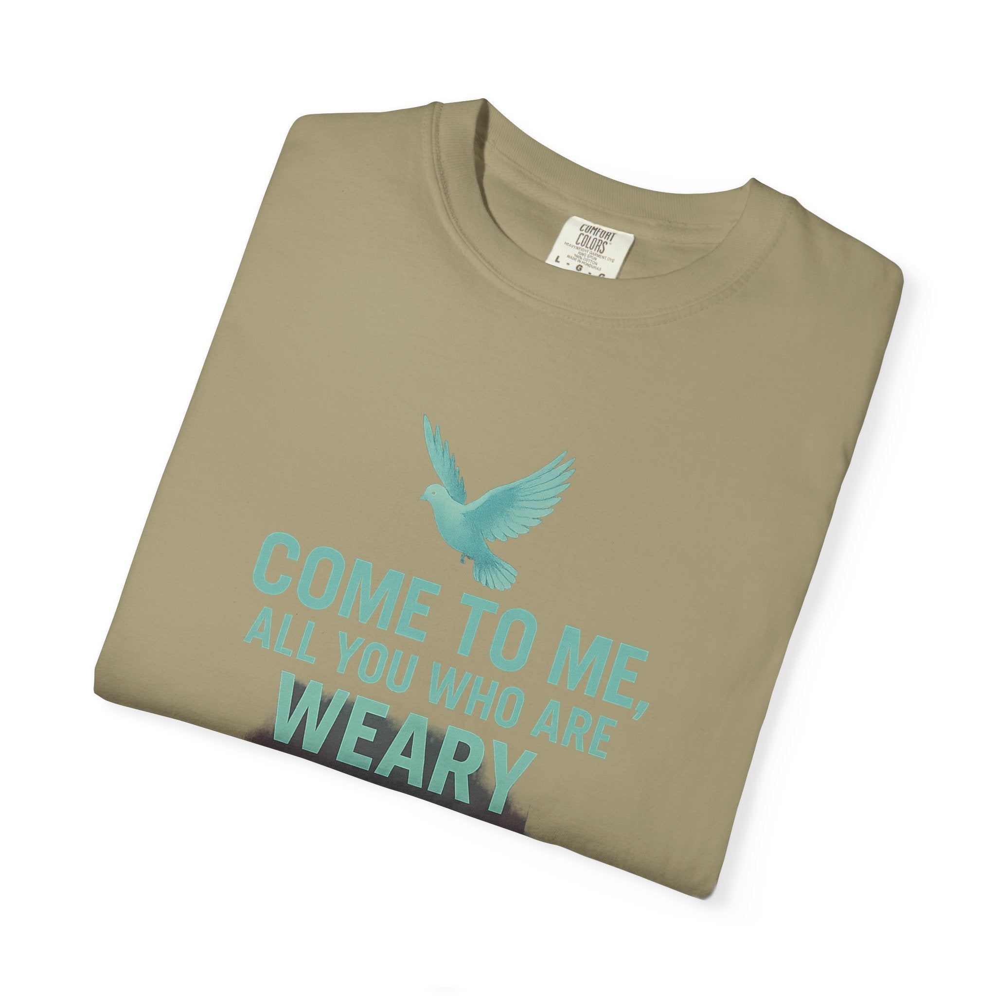 Garments of the Bible Unisex T-shirt Matthew 11:28