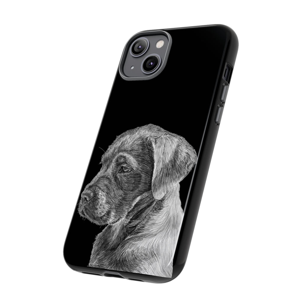 Custom Phone Case for Dog Lovers, Tough Cases with Labrador Design, Pet Owner Gift, Personalized Phone Cover, Animal Art Case