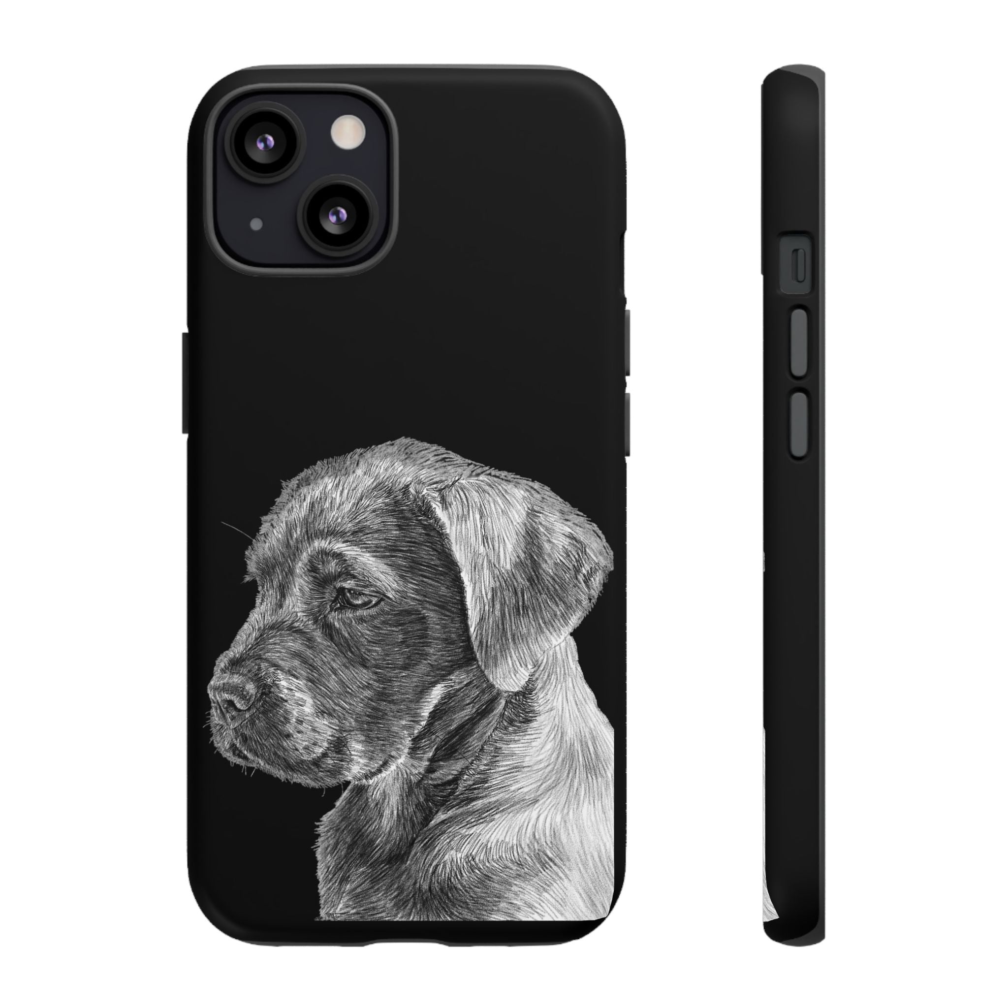 Custom Phone Case for Dog Lovers, Tough Cases with Labrador Design, Pet Owner Gift, Personalized Phone Cover, Animal Art Case